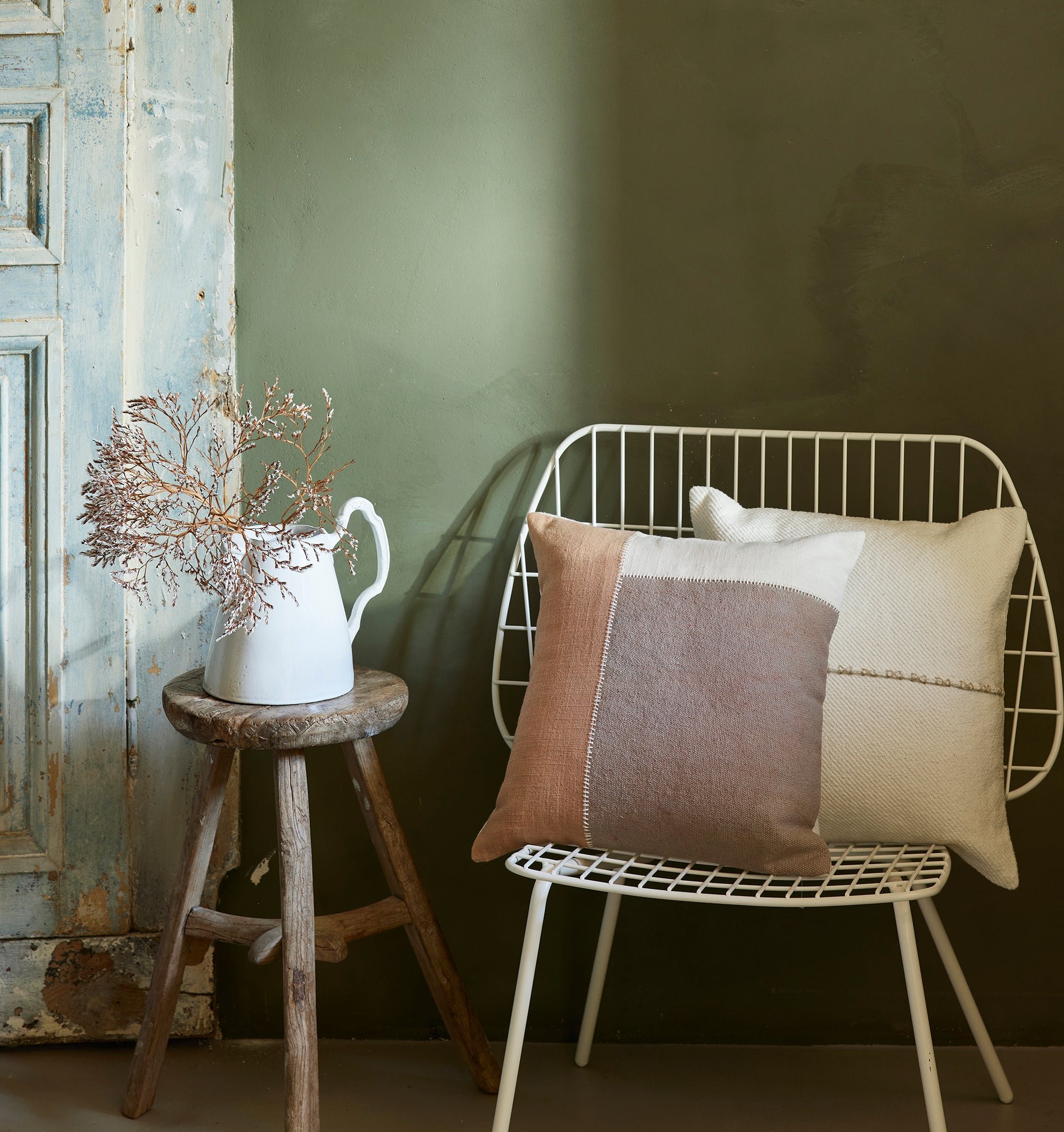 Cushion cover MADURA White