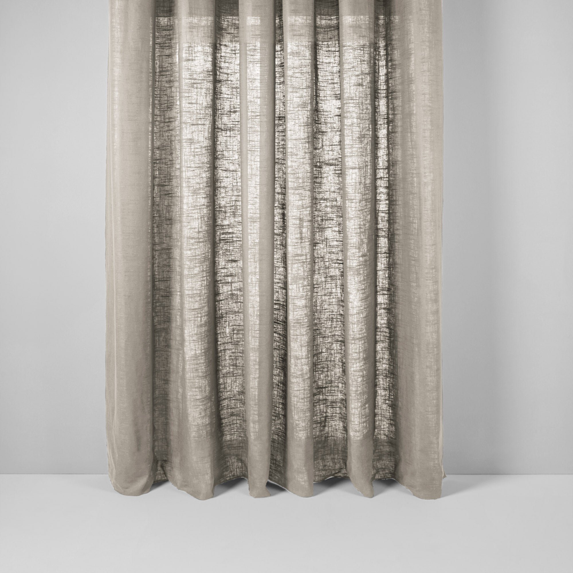 Eyelet curtain MADURA Brown
