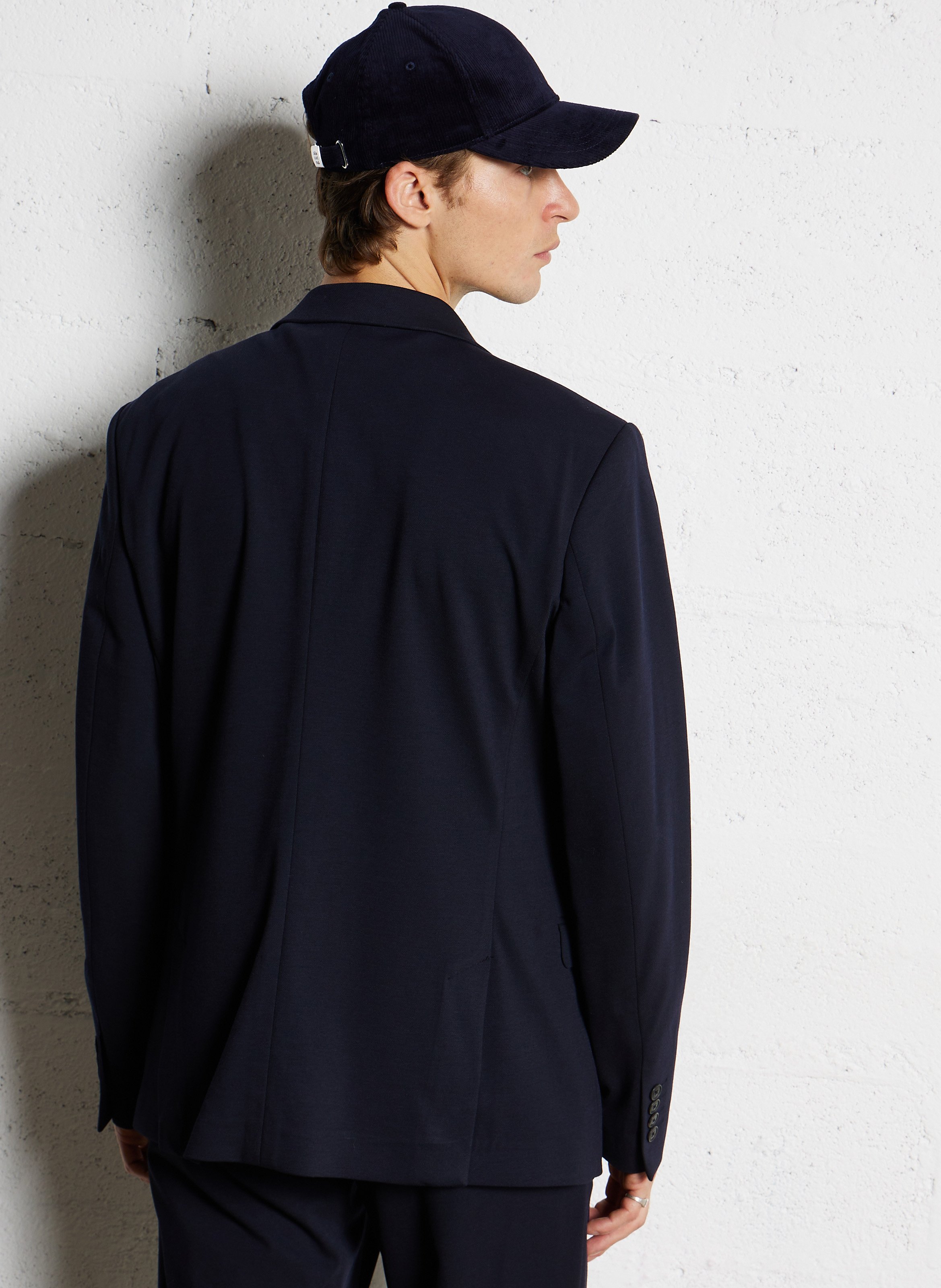 Taillierte Blazerjacke SELECTED Blau