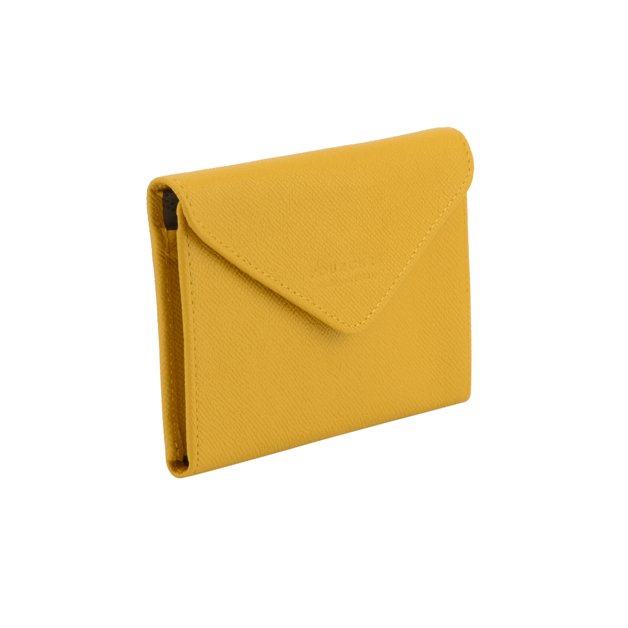 Small leatherware accessories POURCHET Yellow