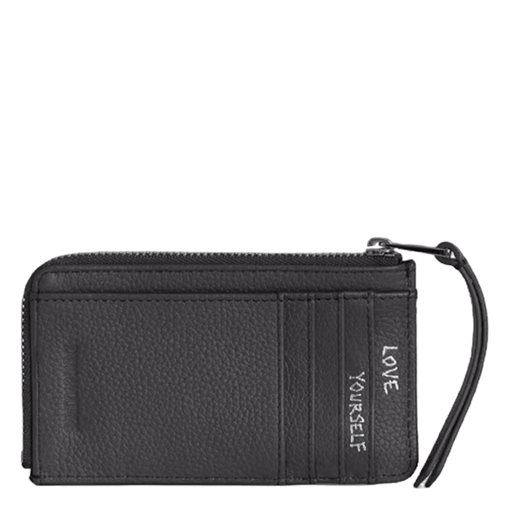 Porte-cartes en cuir ZADIG&VOLTAIRE Gris