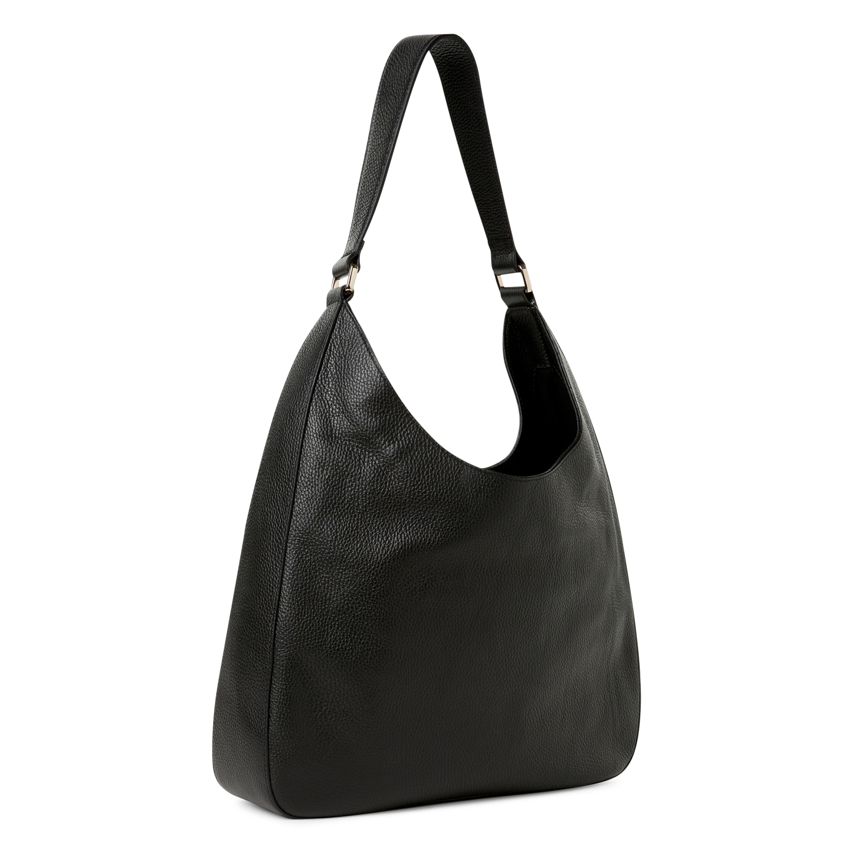 Leather clutch bag SAISON 1865 Black