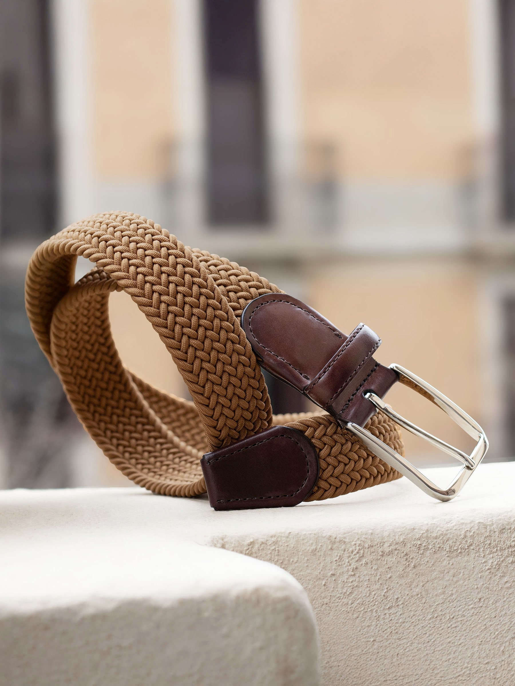 Braided belt JULES & JENN Brown