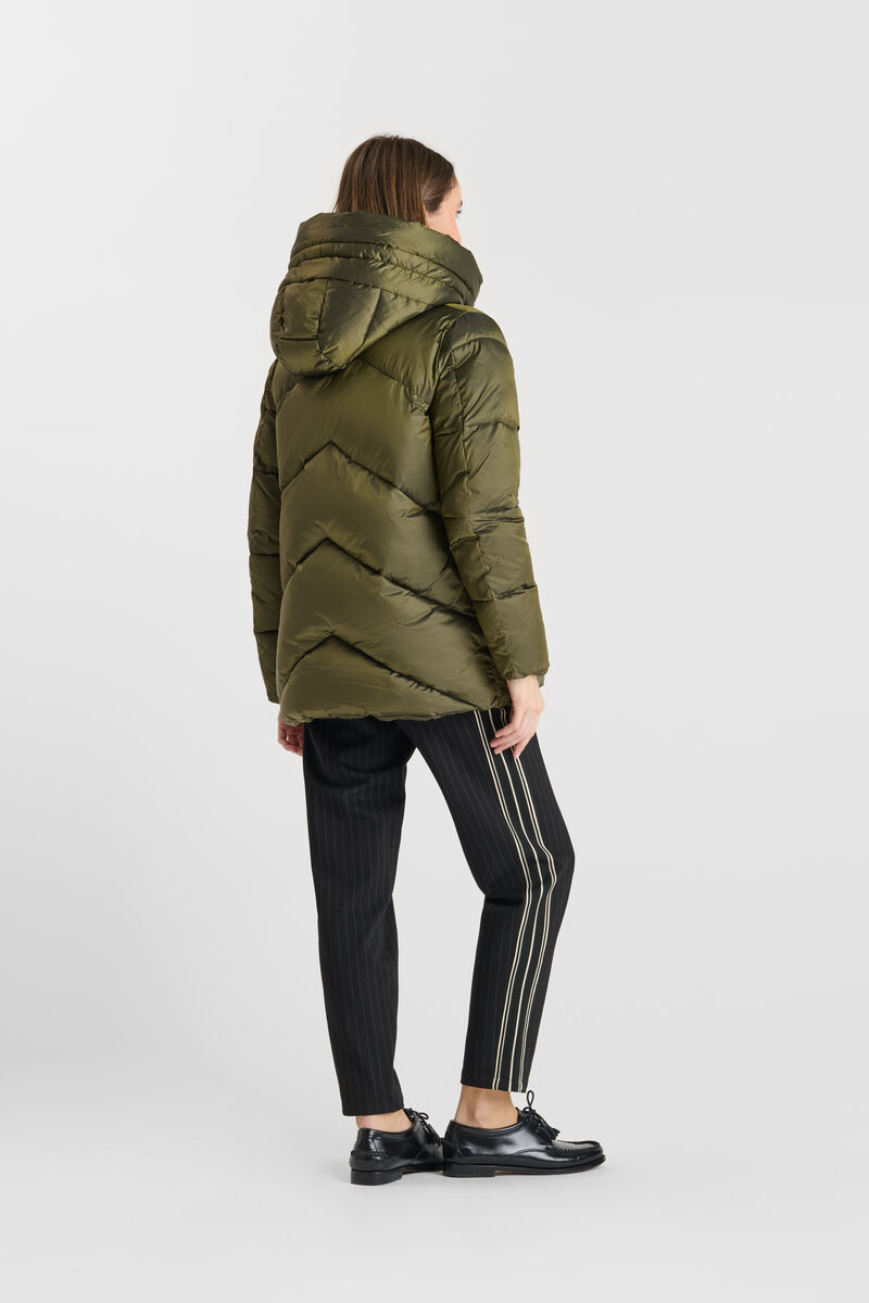 Brookvale Hoody padded jacket LE TEMPS DES CERISES Khaki