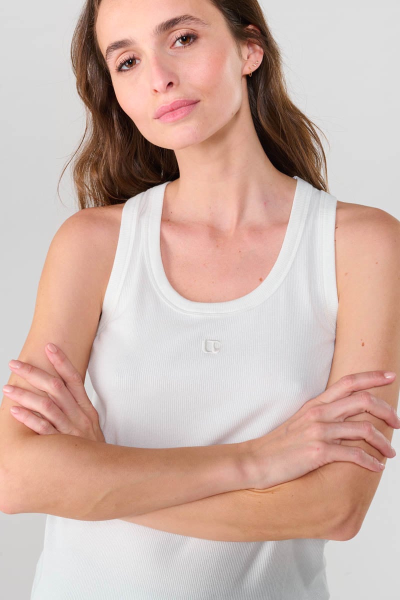 Tank top LE TEMPS DES CERISES White