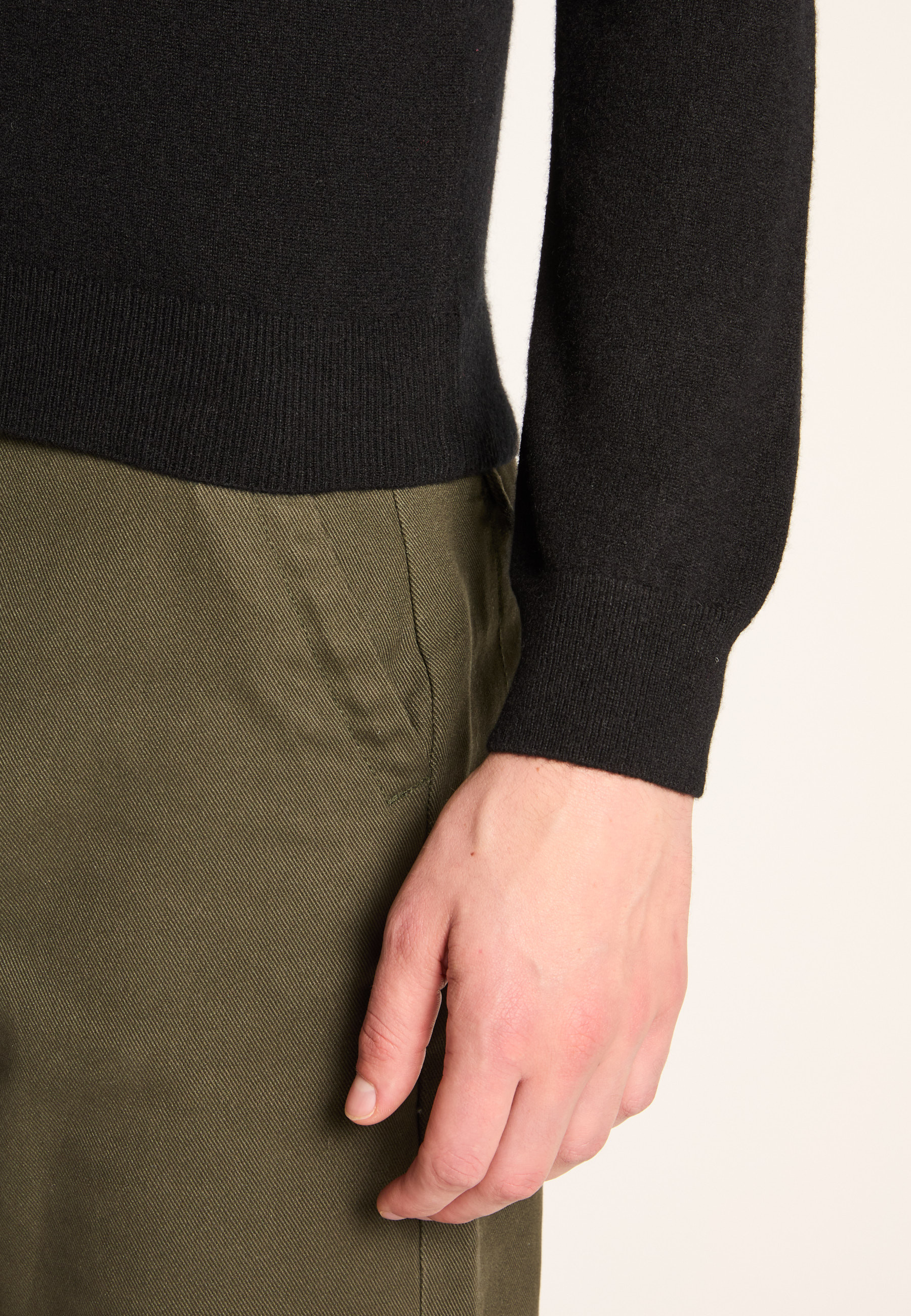 Cashmere sweater MAISON MONTAGUT Black