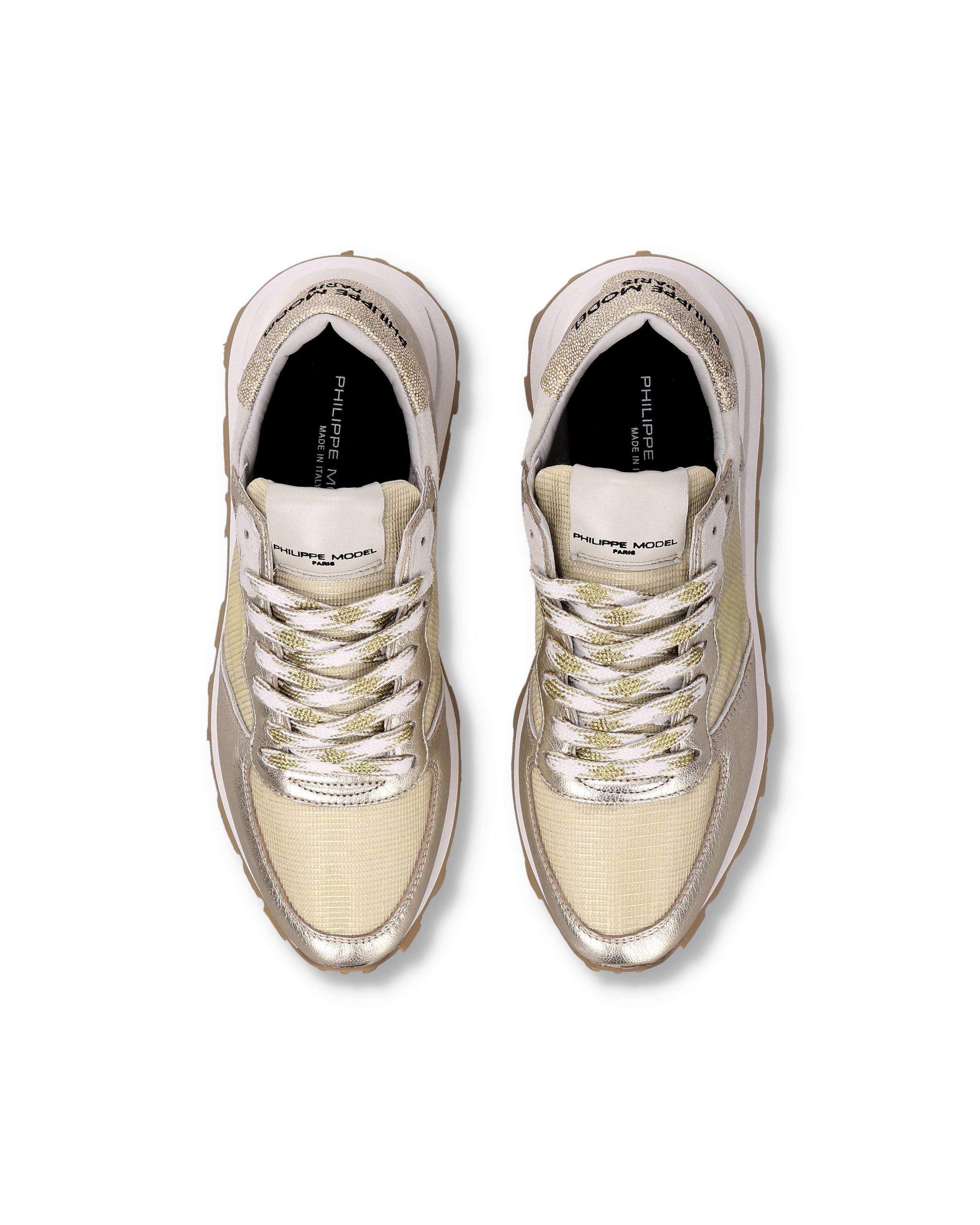 High-top running sneakers PHILIPPE MODEL Beige