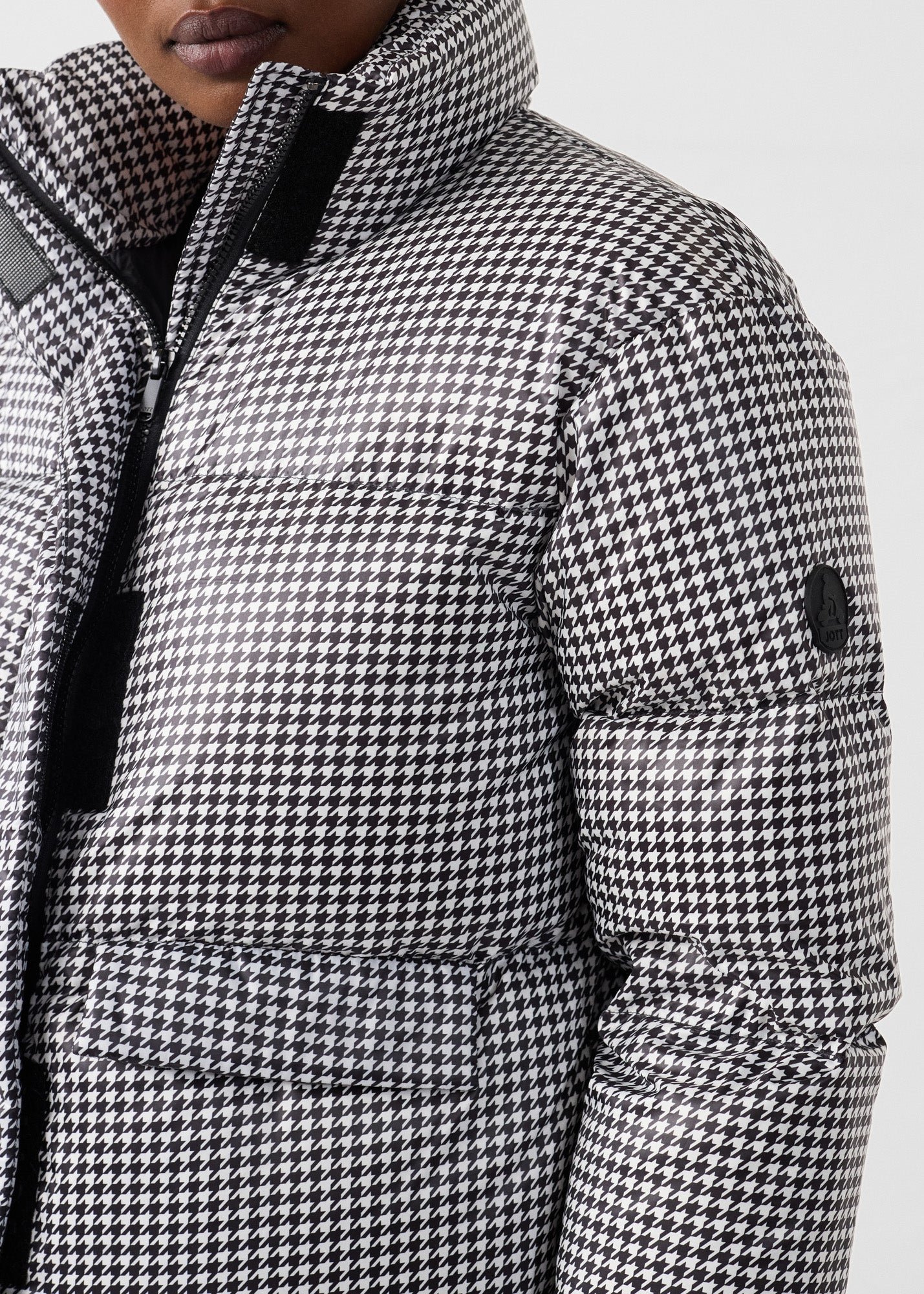 Extreme Cold Puffer Jacket Alicia Multicolor JOTT Black