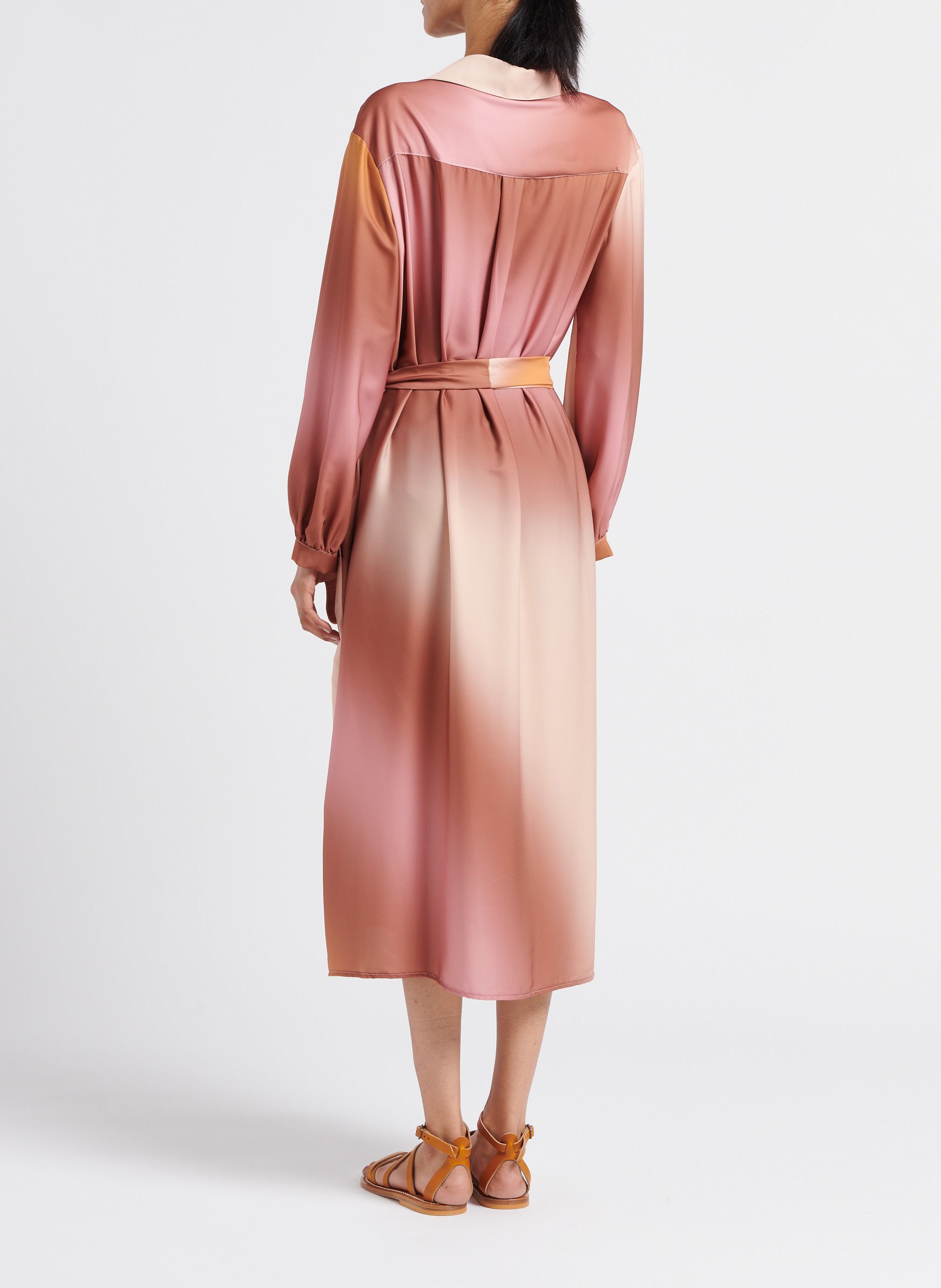 Robe ample col classique IMPERIAL Multicolore