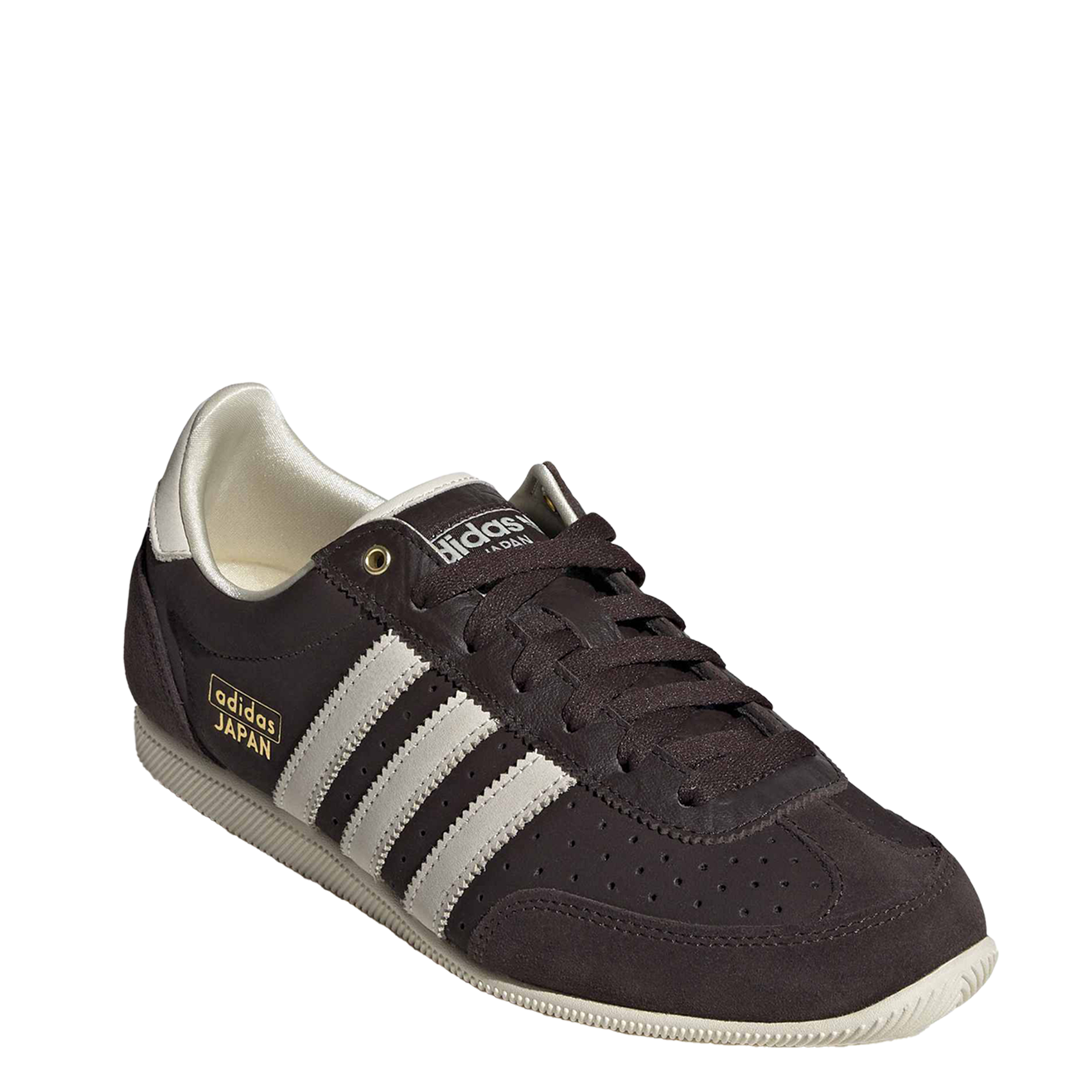 Lage sneakers met veters ADIDAS Bruin