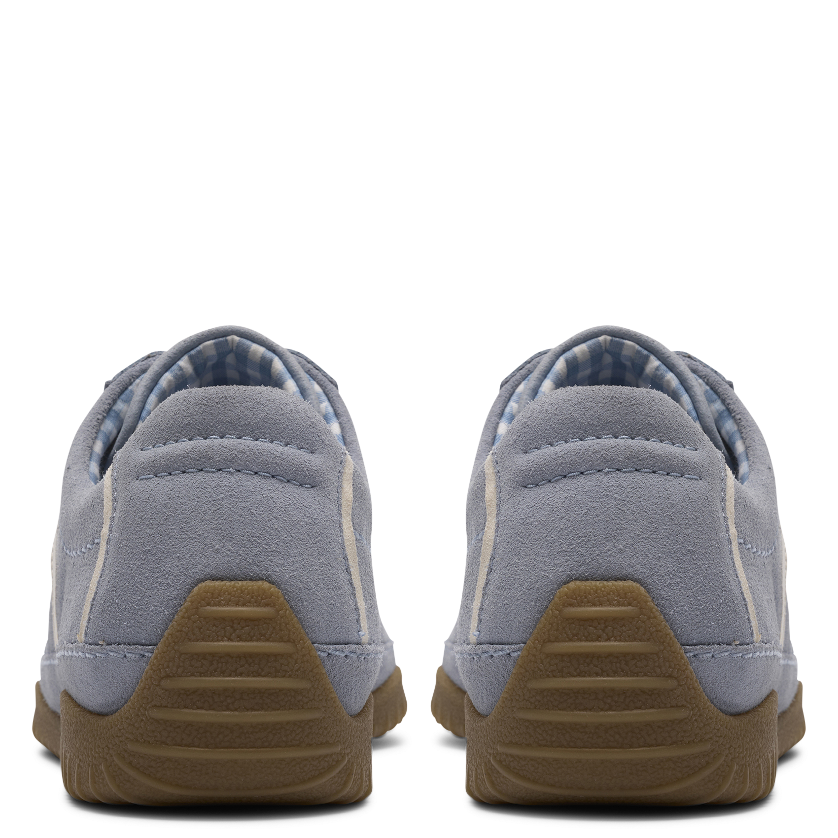 Baskets basses en cuir CLARKS Bleu