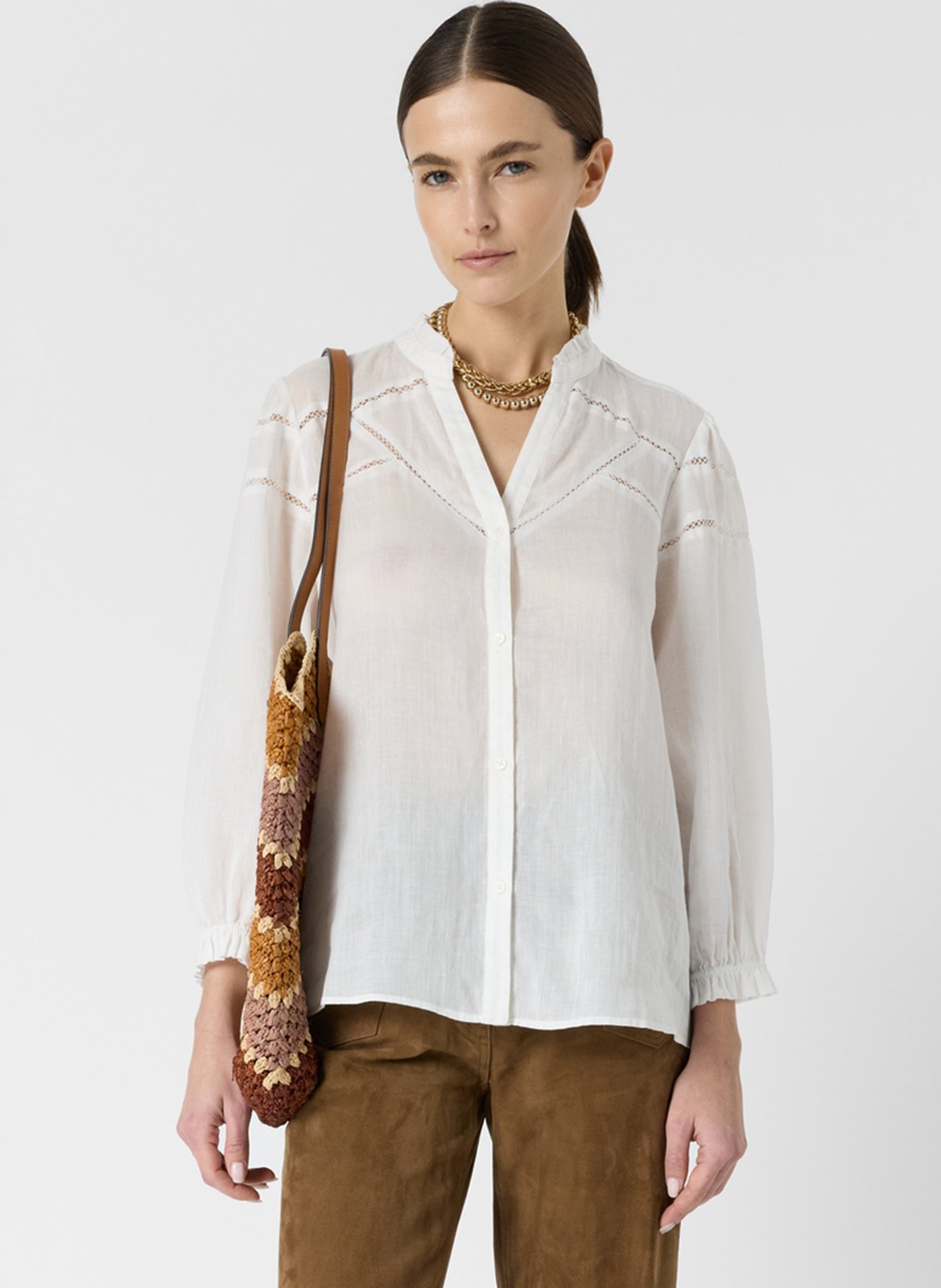 Chemise col V GERARD DAREL