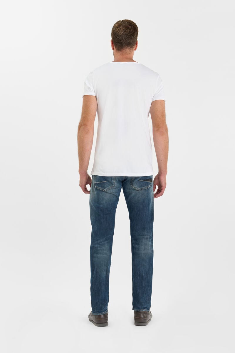 Slim stretch jeans, length 34 LE TEMPS DES CERISES Blue