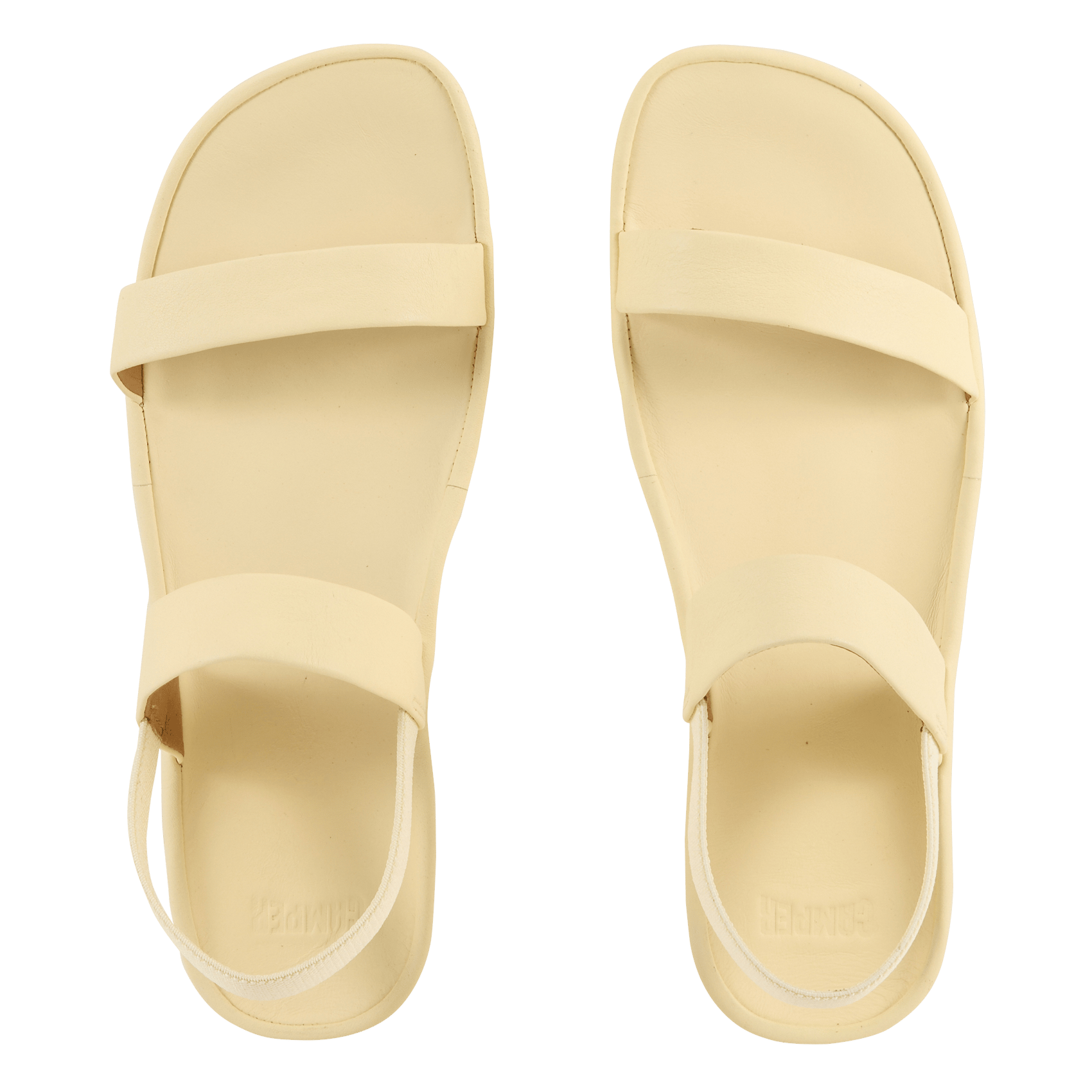 Arizona - Flache Sandalen CAMPER Gelb