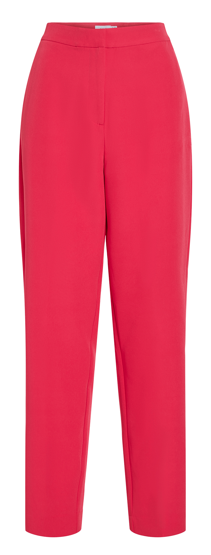 High-waisted carrot-cut trousers VILA Pink