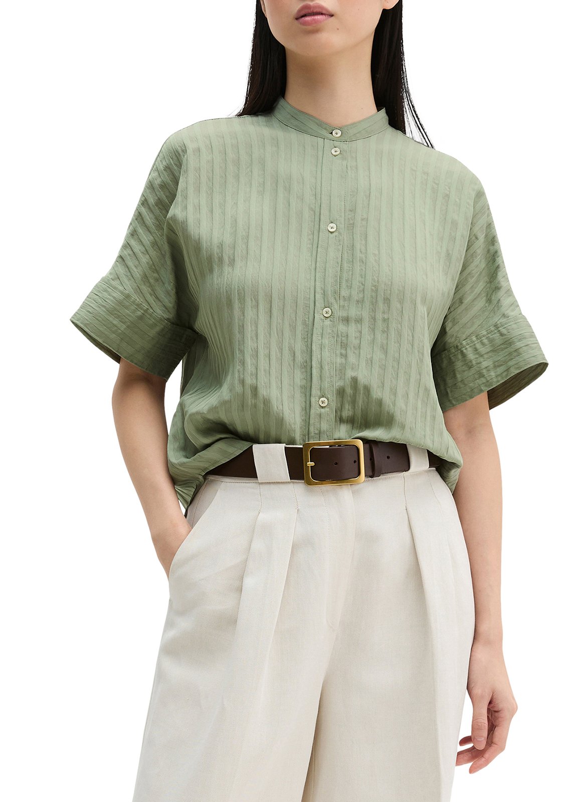 Bluse mit Mao-Kragen MARC O'POLO