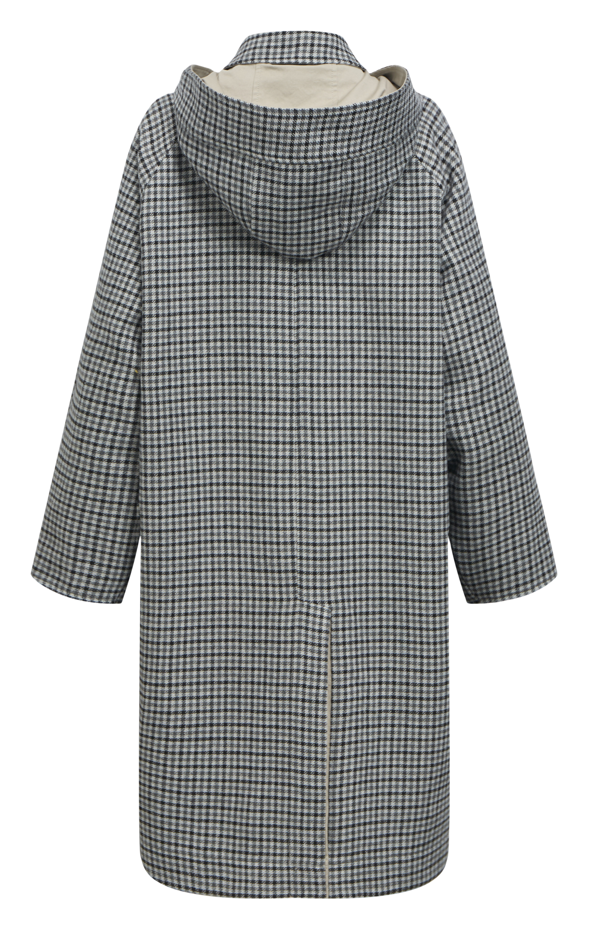 Long Reversible Trench Coat OBJECT Grey