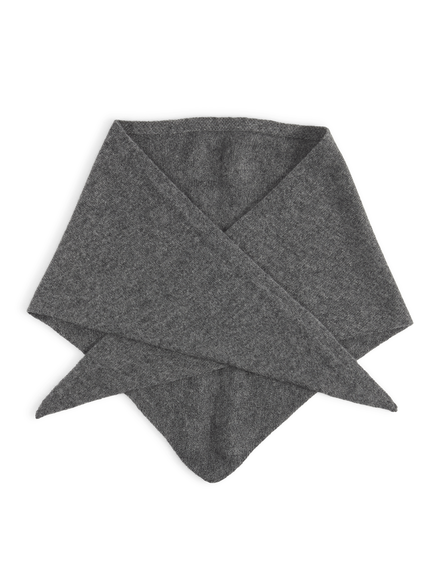 Triangular pointed wool scarf SAISON 1865