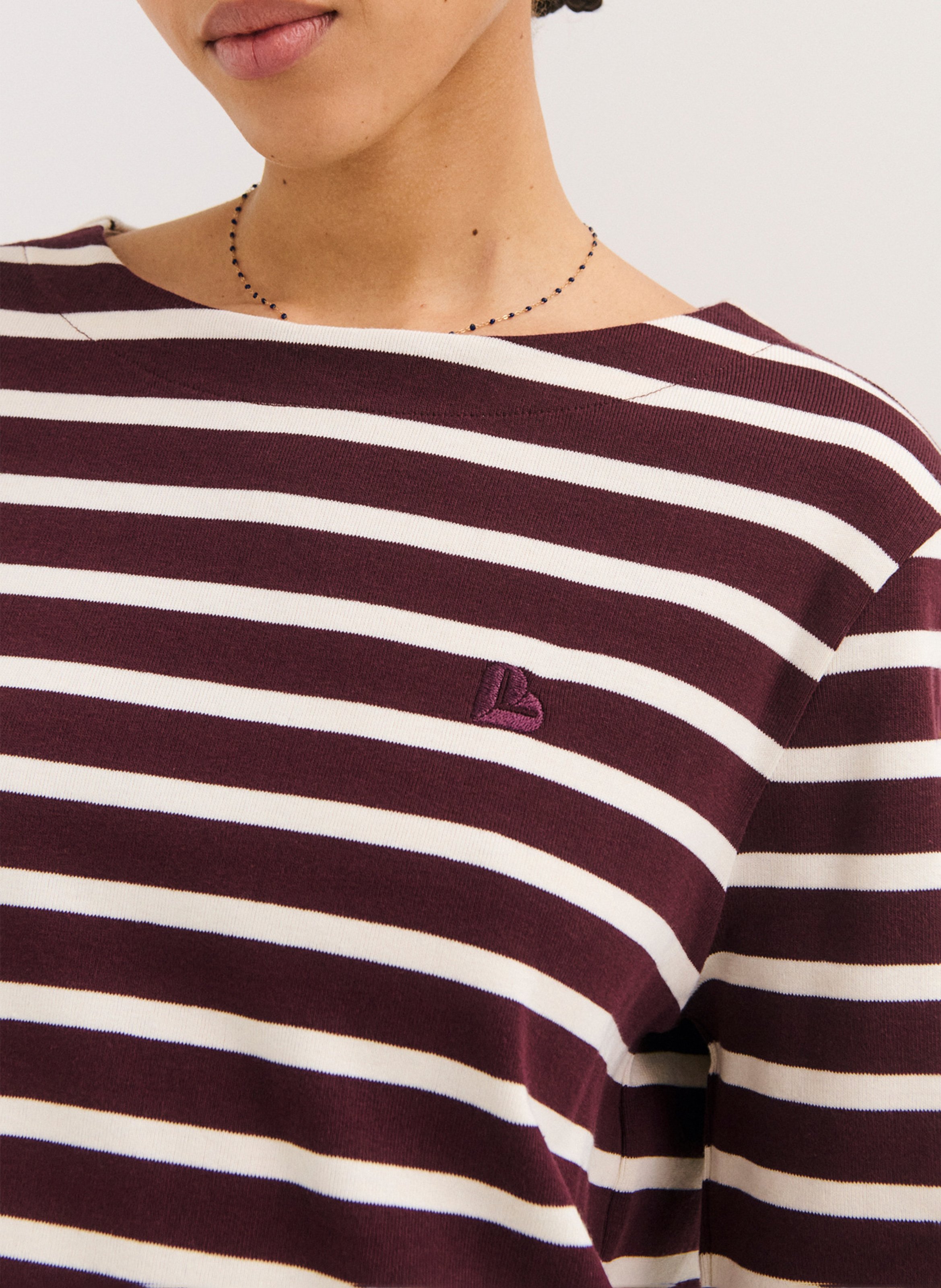 Regular-fit, katoenen T-shirt met ronde hals PABLO Rood