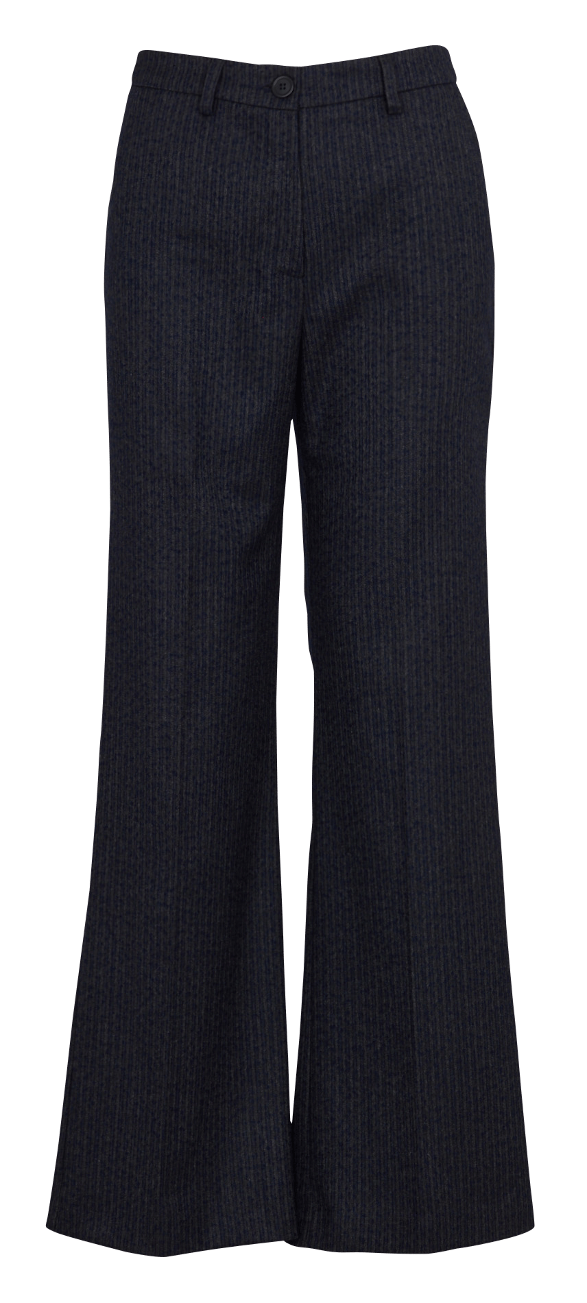Rechte, gestreepte broek LA FEE MARABOUTEE Grijs