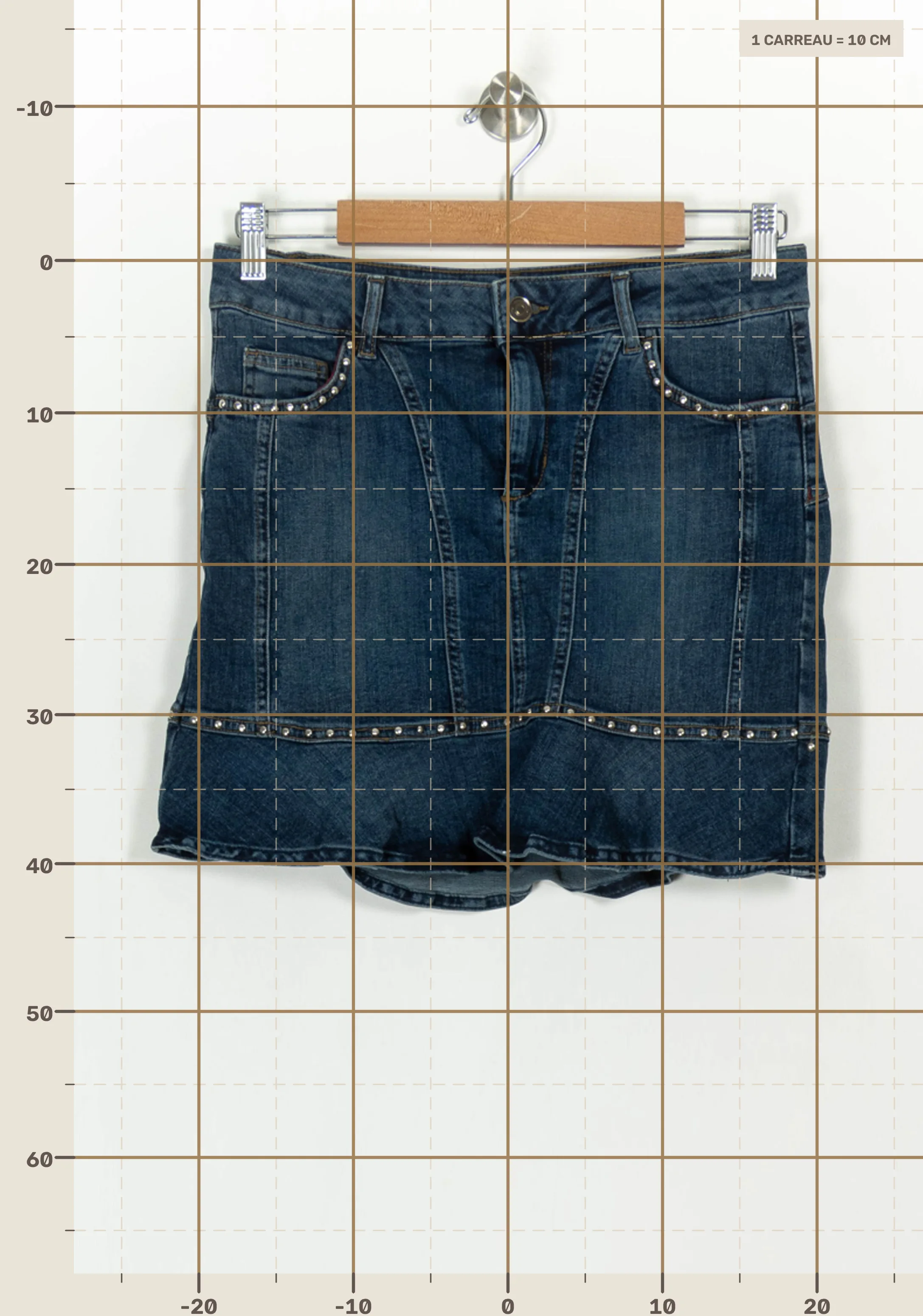 Short & midi skirt LIU JO - SECONDE MAIN Blue