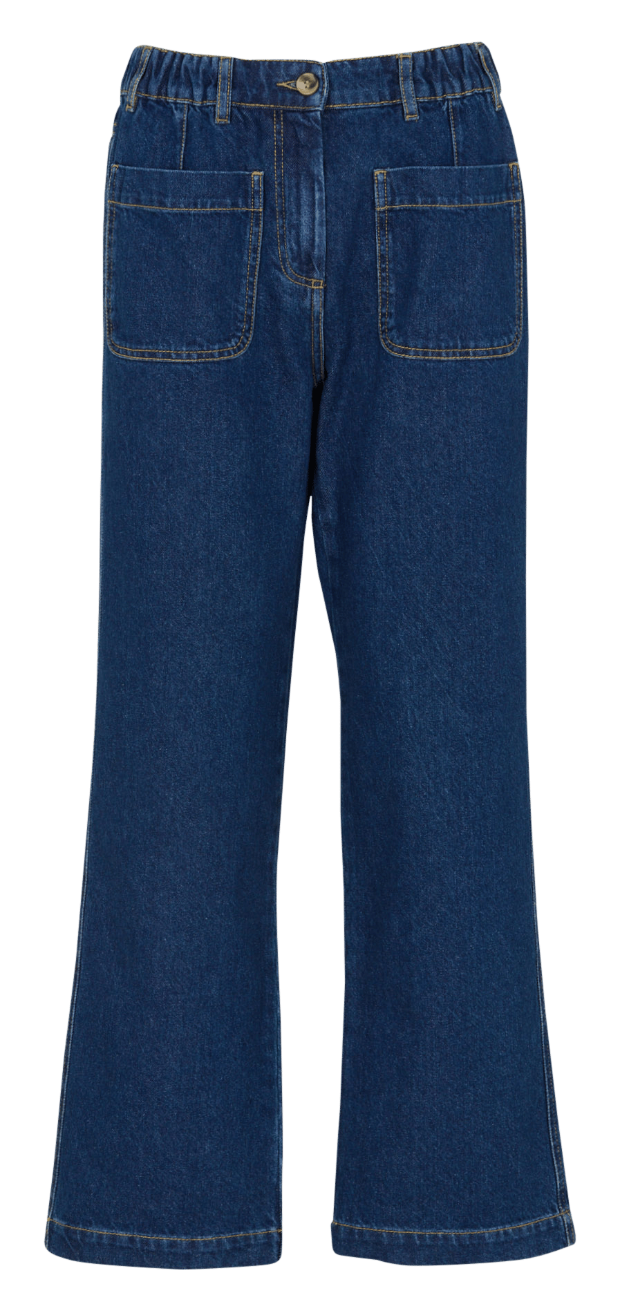 Straight Cut Jeans aus Baumwolle ARMOR LUX Blau