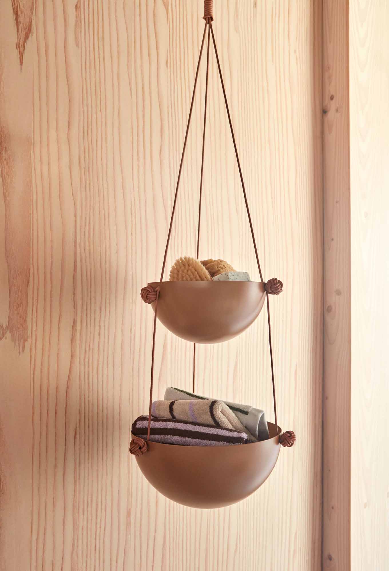 Organic cotton washcloth OYOY LIVING DESIGN Brown