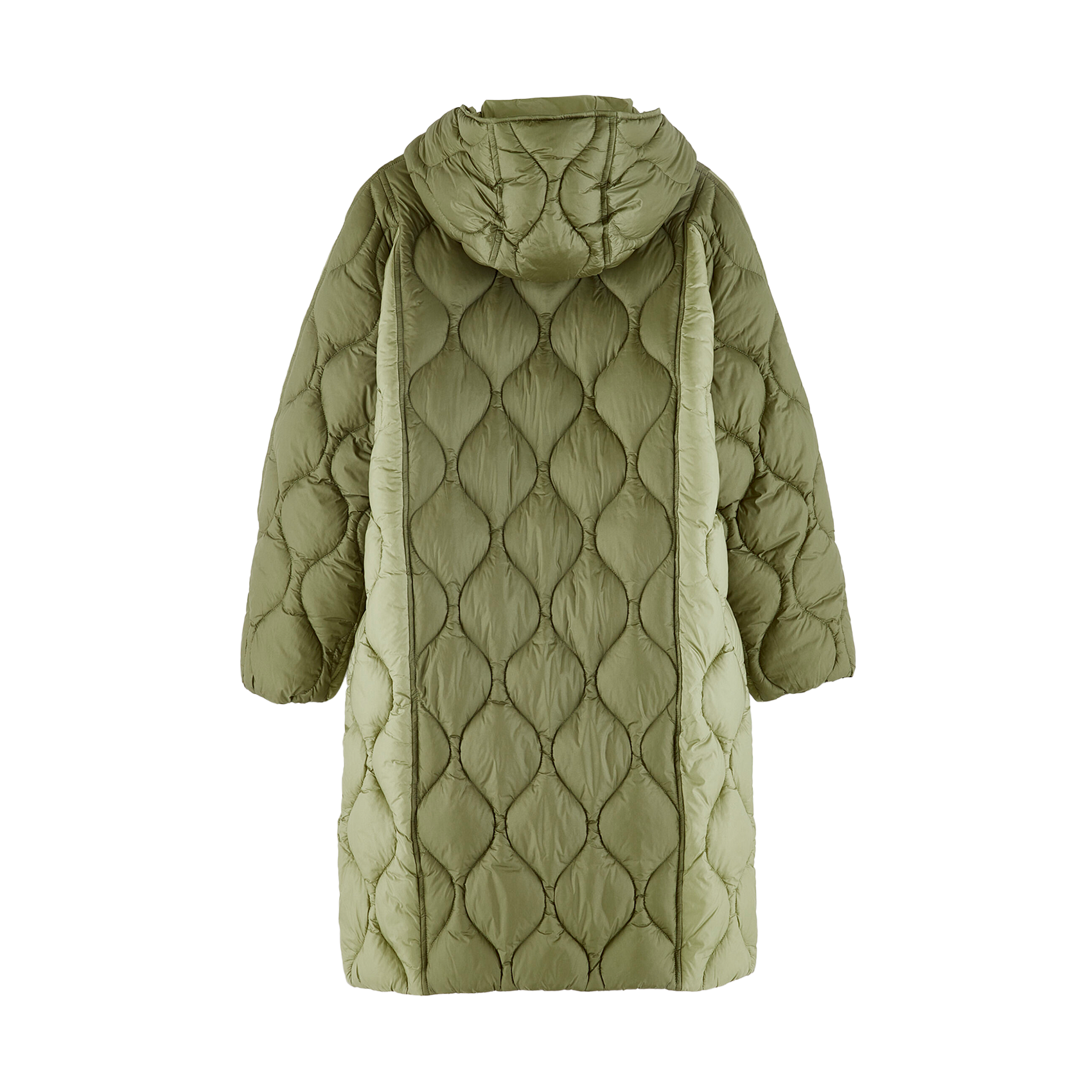 Oversized padded jacket BELLEROSE Khaki