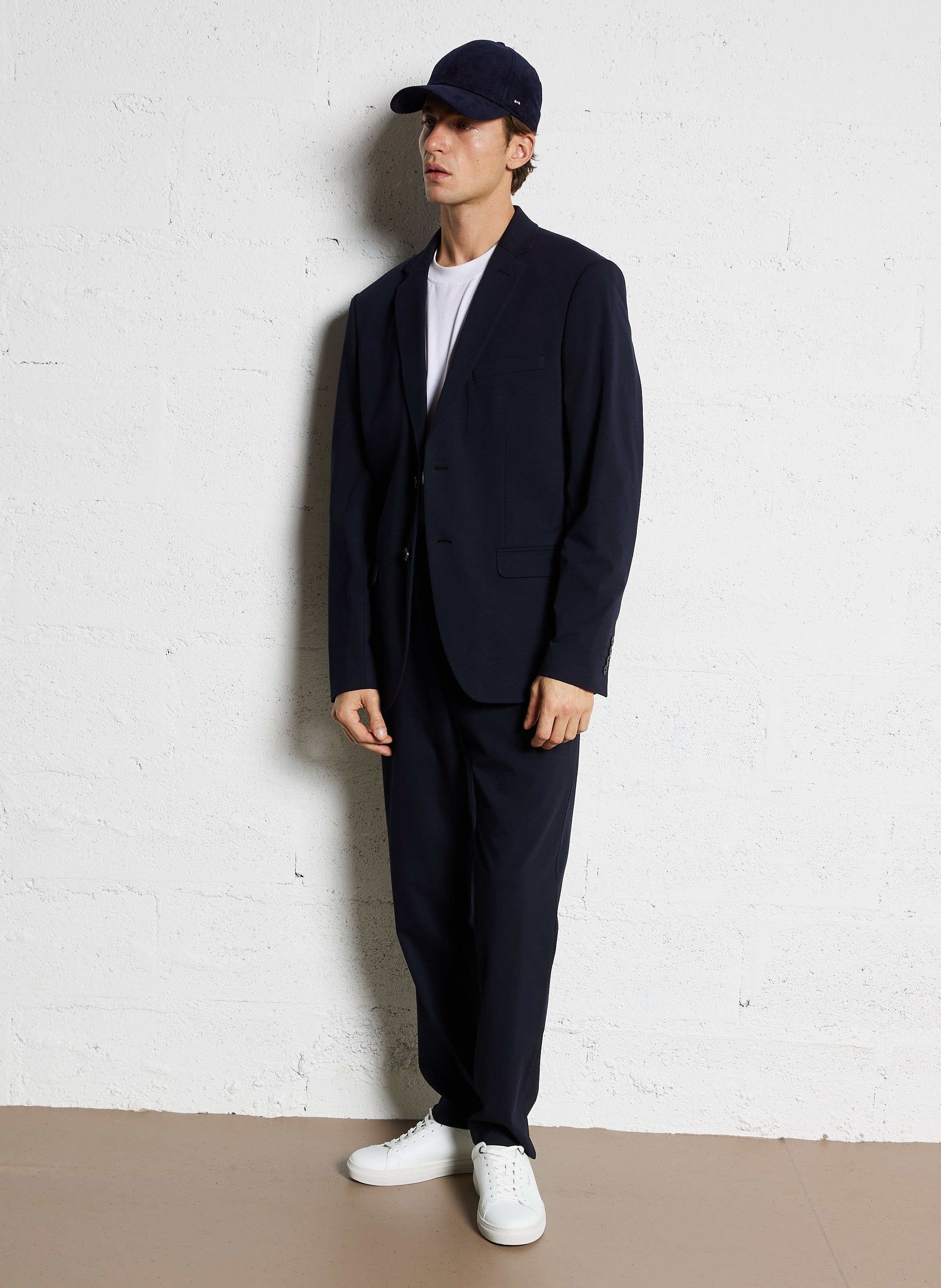 Taillierte Blazerjacke SELECTED Blau