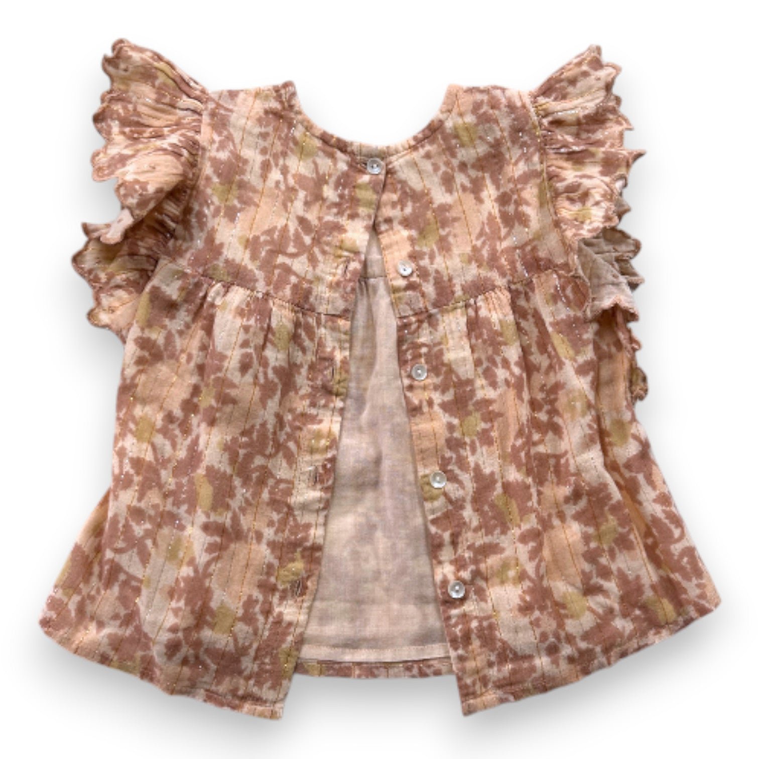 Pink baby blouse - 24 months LOUIS LOUISE - Seconde Main Pink