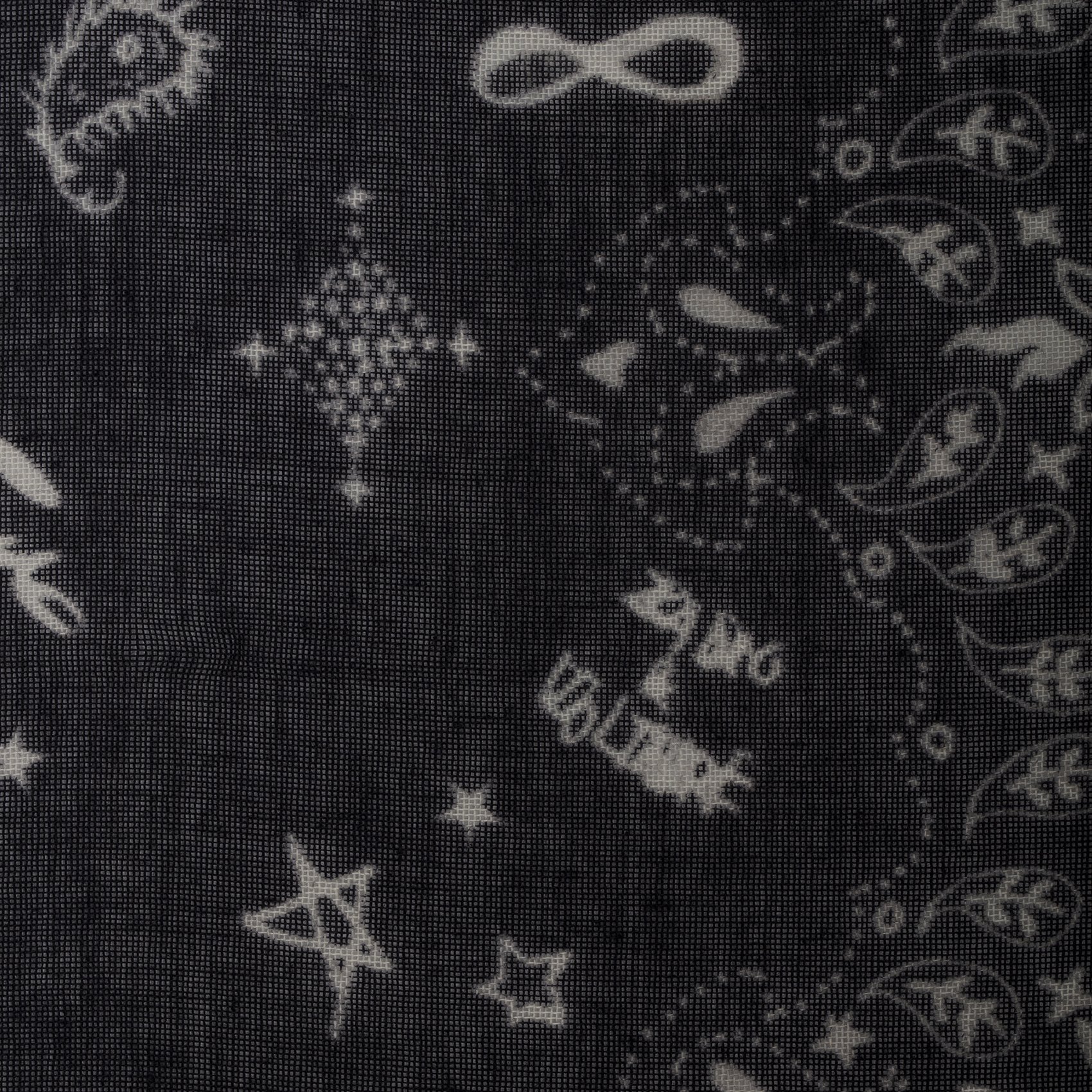 Foulard en coton imprimé ZADIG&VOLTAIRE Noir