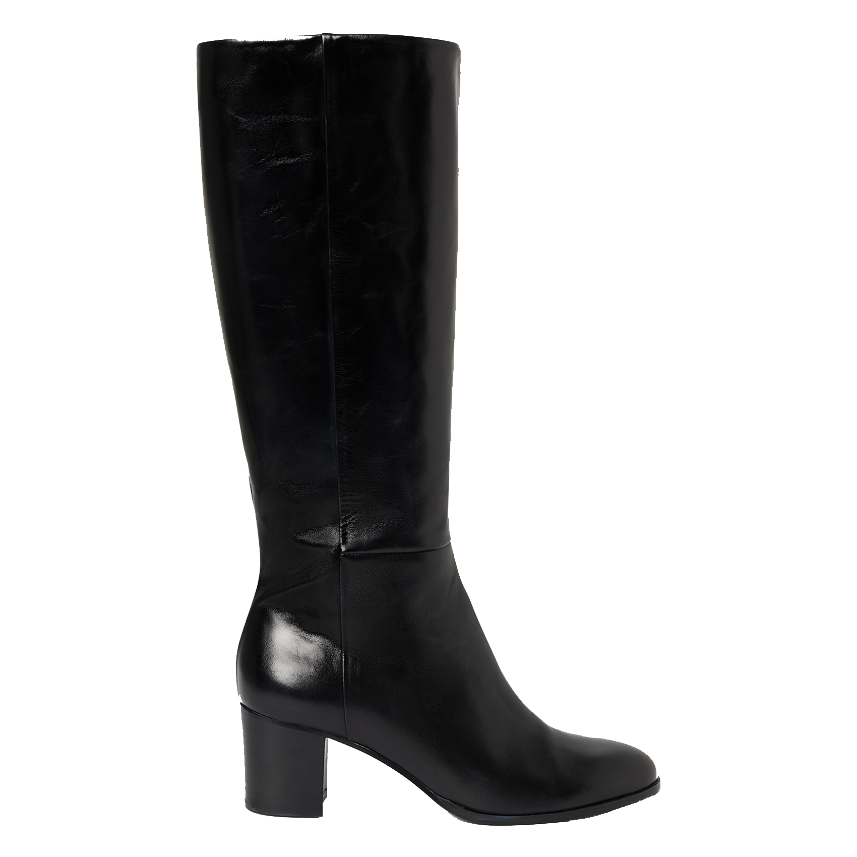 Ary leather boots PABLO Black
