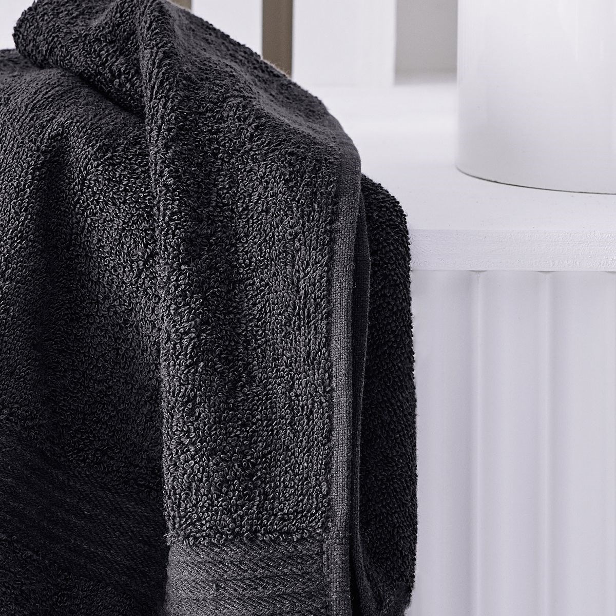 Solid color cotton bath towel Grey
