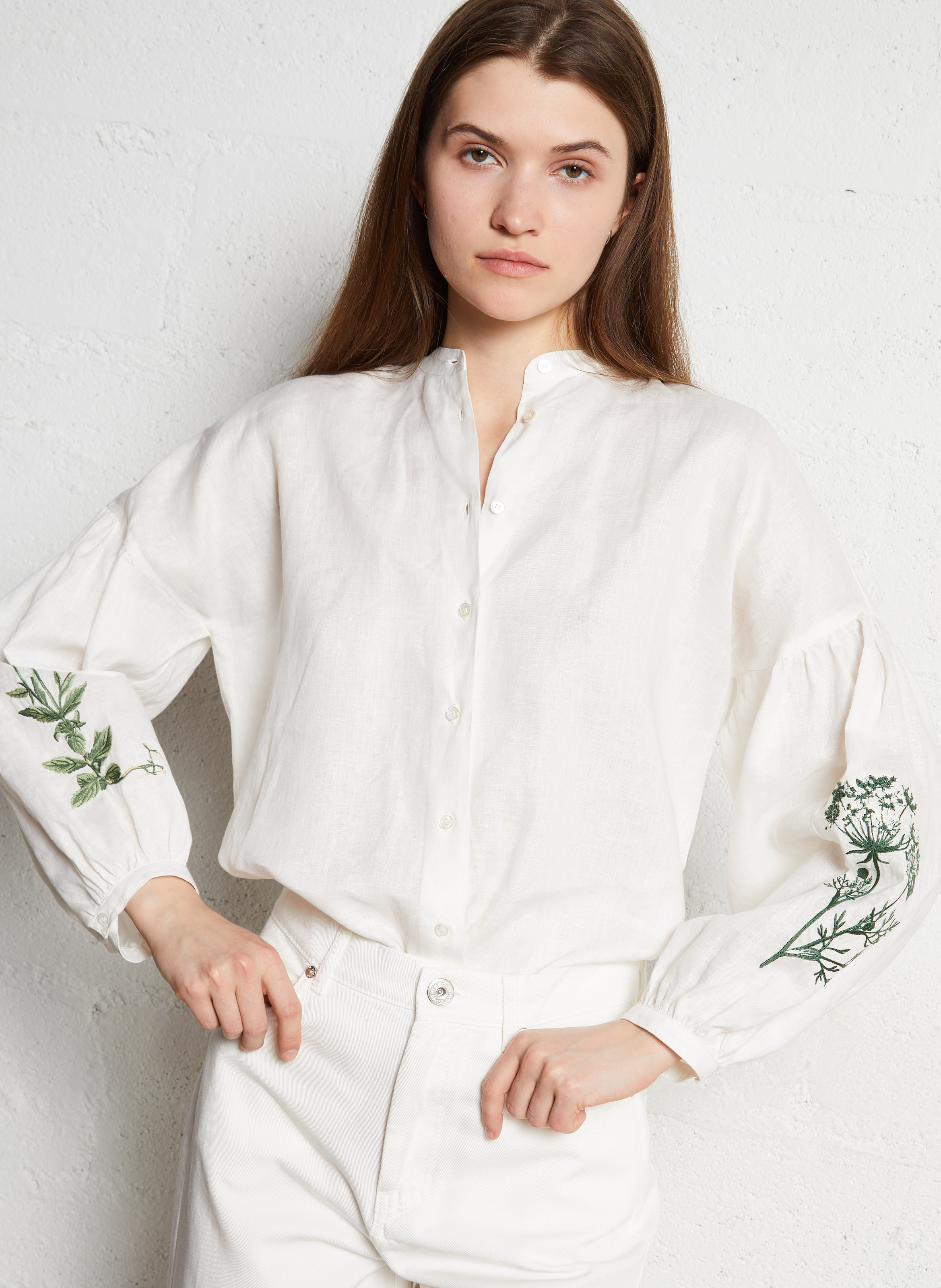 MASCOMODA Top Donna Scollo A V Maniche Lunghe – Camicetta Leggera A Nido D'Ape, Tunica Oversize Per Lavoro E Tempo Libero