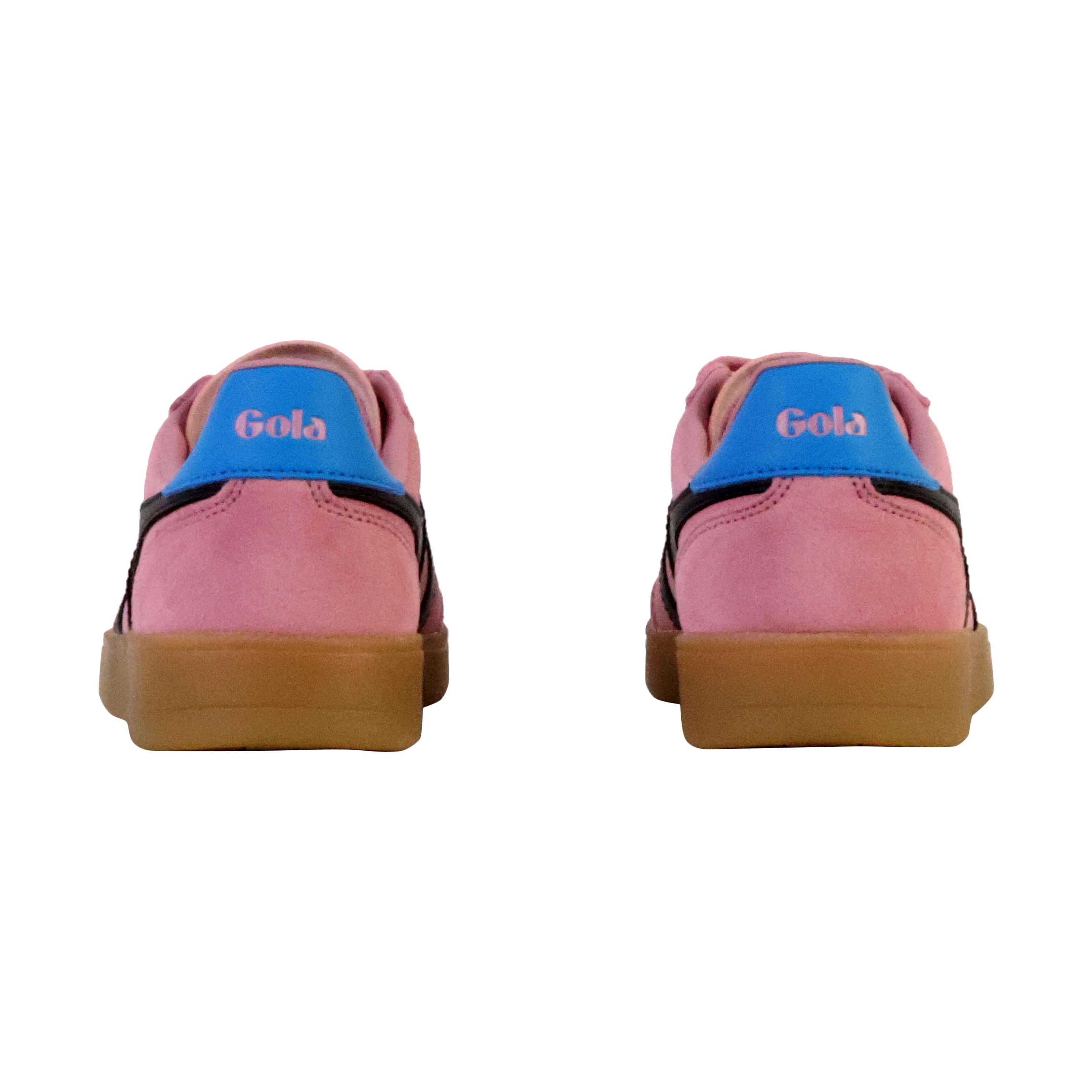 Leather basket sneaker Pink