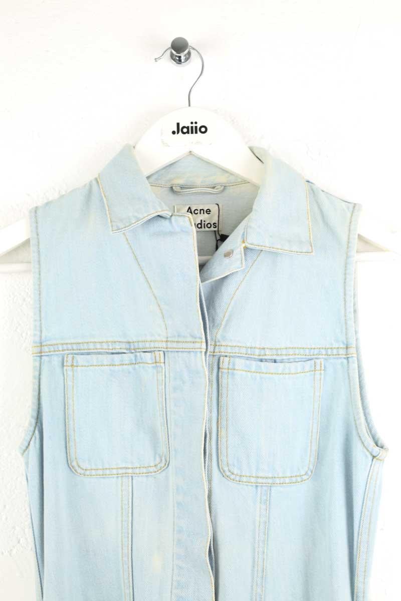 Cotton dress ACNE STUDIOS - Seconde Main Blue