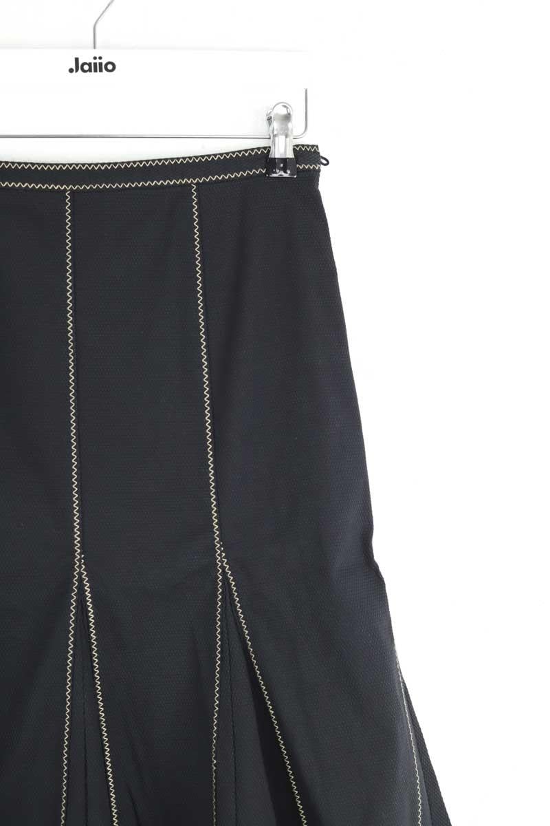 Cotton skirt PAULE KA - Seconde main Black