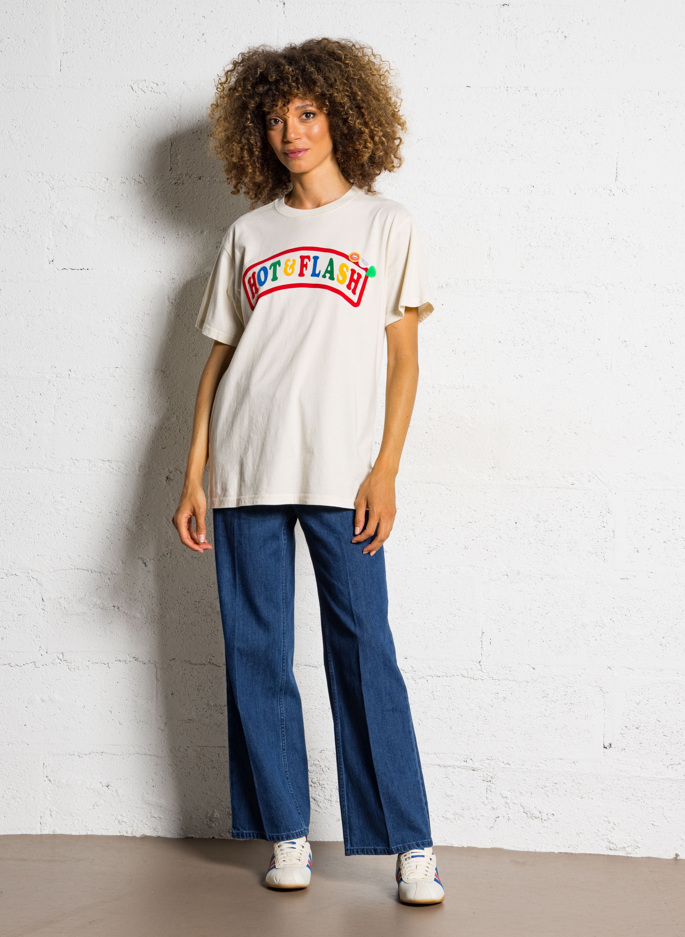 Baskets basses à lacets  ADIDAS Beige