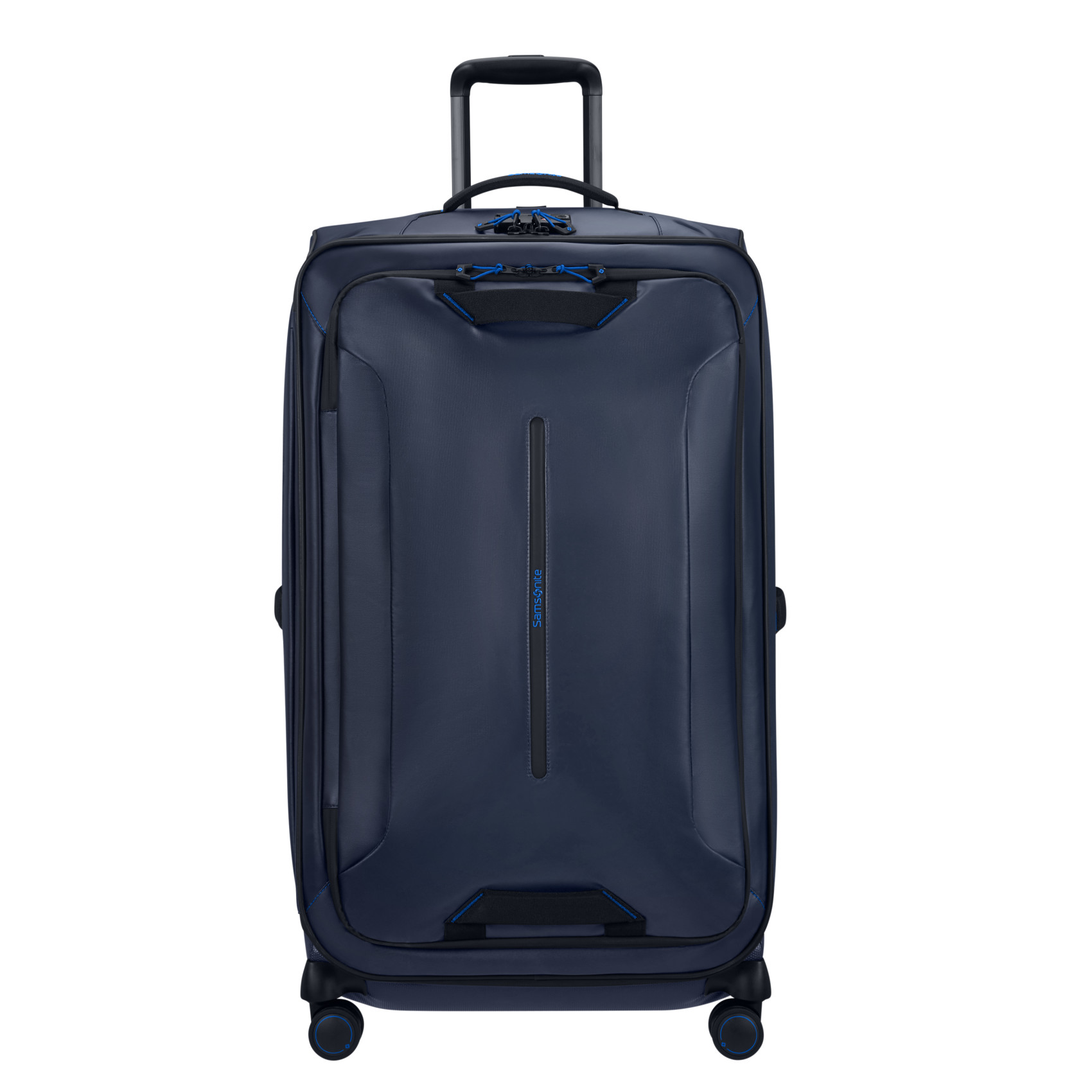Ecodiver 4-wheel suitcase size L Blue