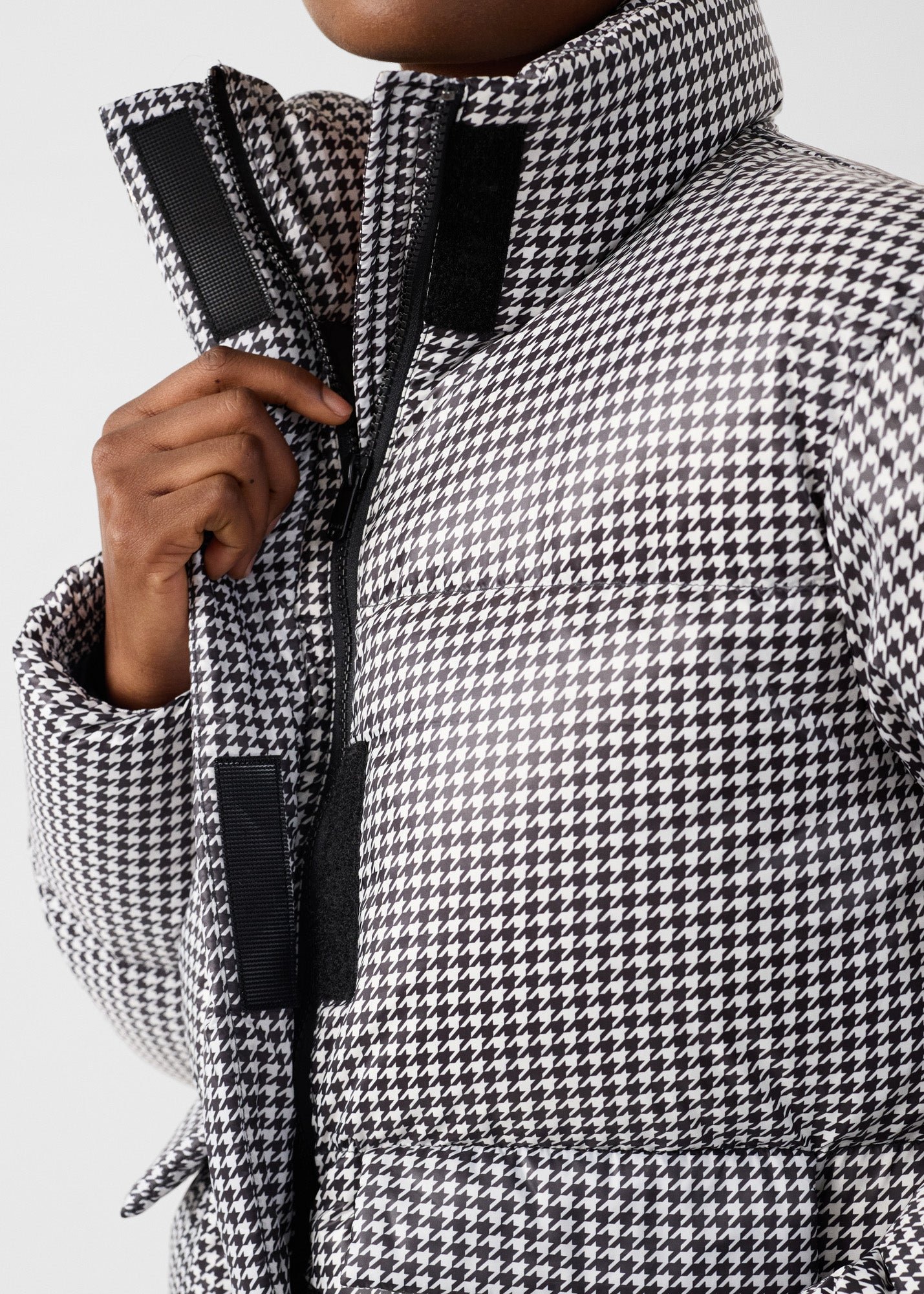 Extreme Cold Puffer Jacket Alicia Multicolor JOTT Black