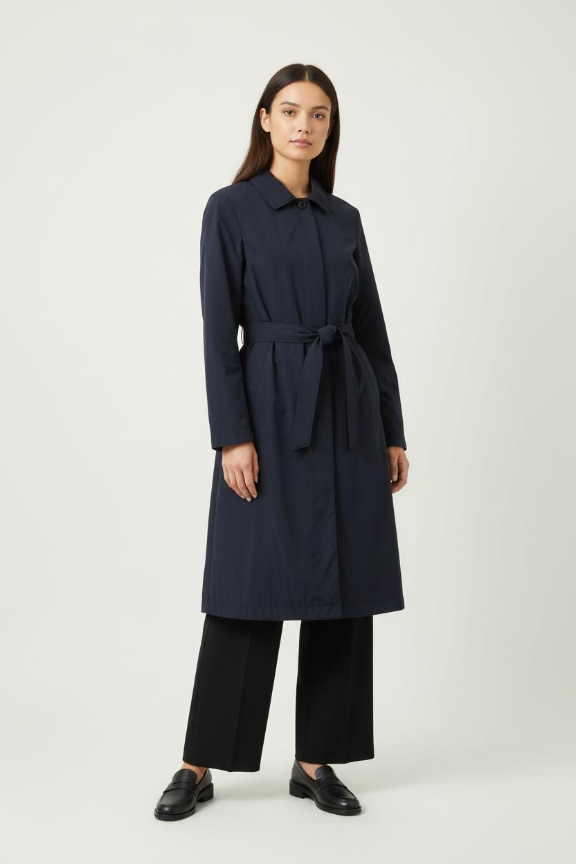 Trench coat INES DE LA FRESSANGE - Seconde main Blue