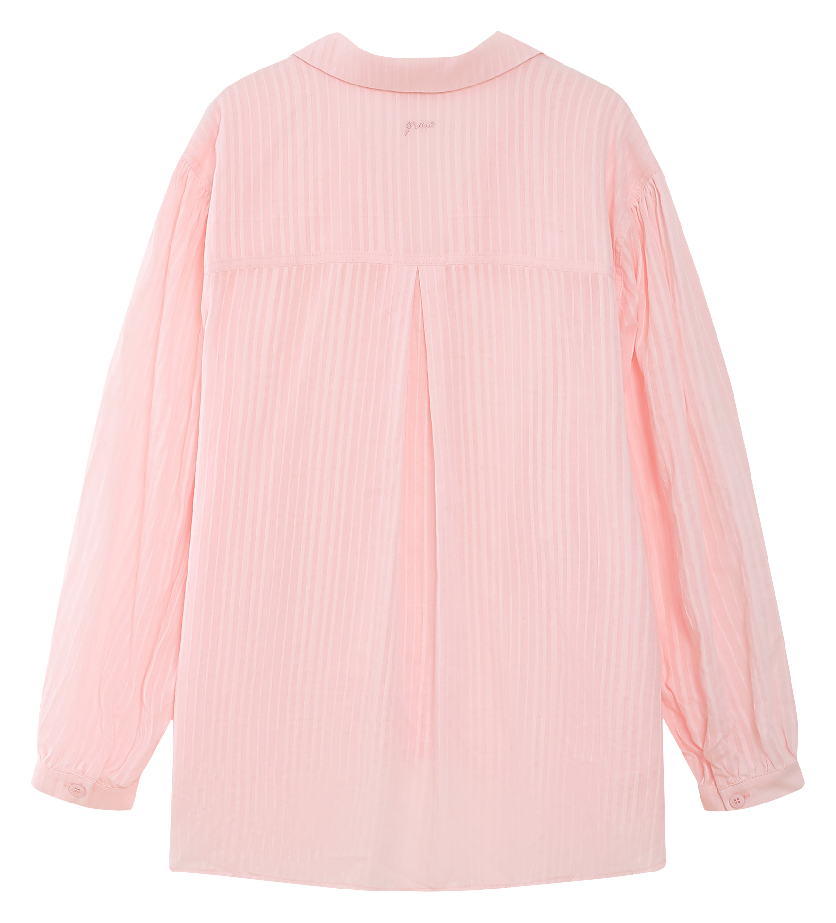 Chemise ample à rayures  GRACE ET MILA Rose