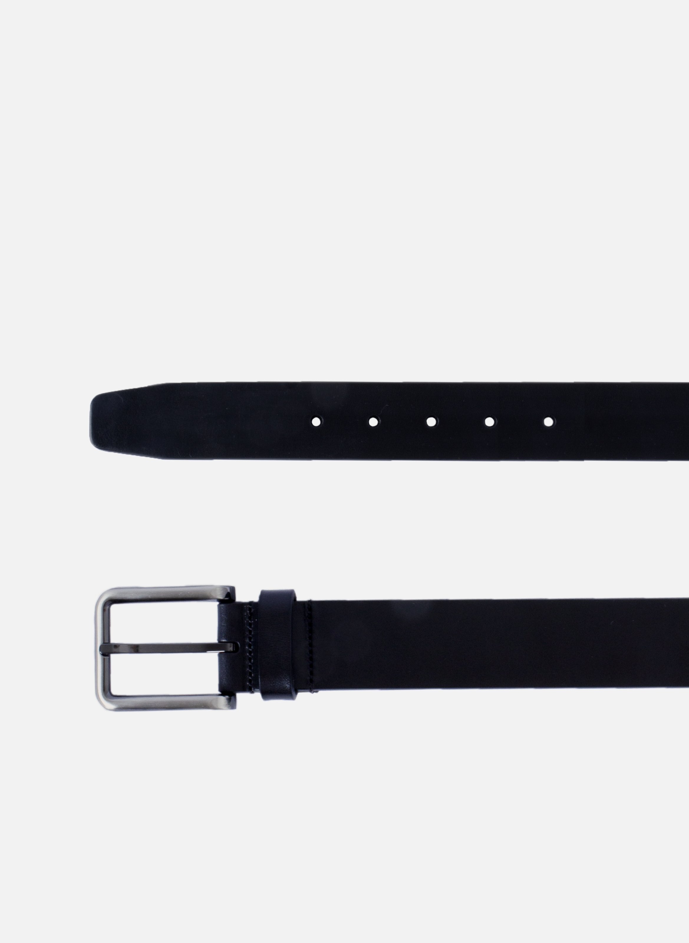 <b>Belt</b> in smooth black leather JULES & JENN Black