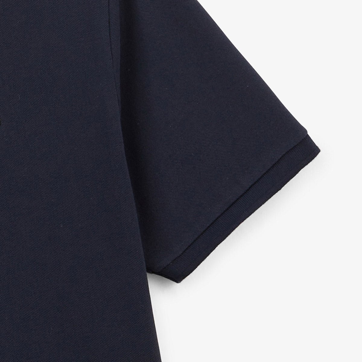 Short-sleeved piqué knit polo SERGE BLANCO Blue