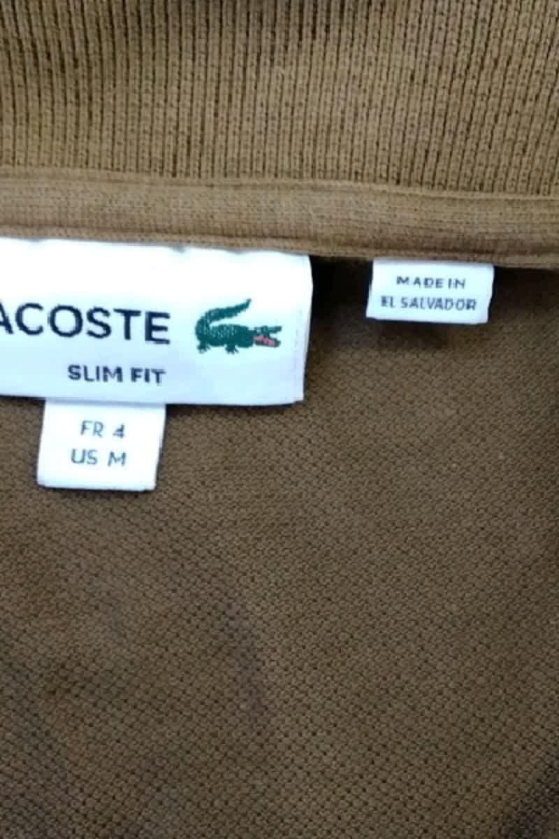 Polo shirt LACOSTE - SECONDE MAIN Brown