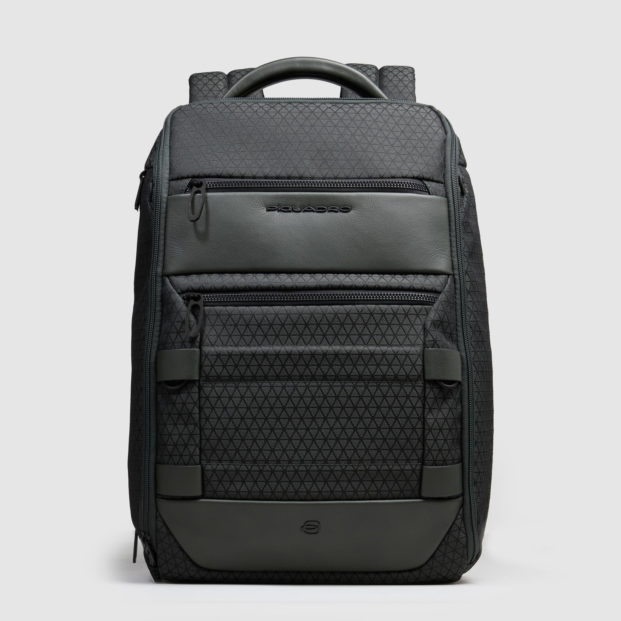 Modular Travel Backpack for 15.6-inch Laptop PIQUADRO Green