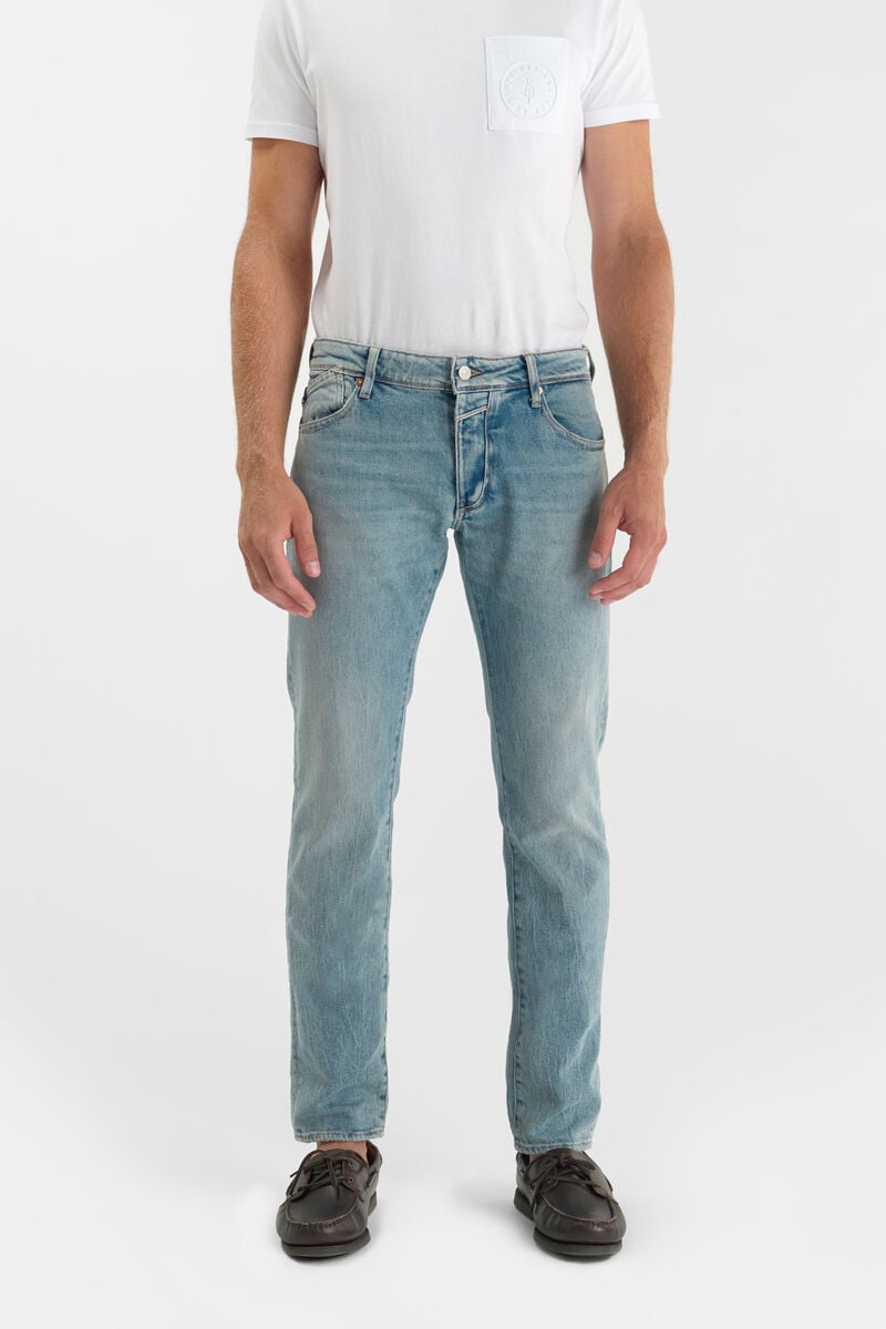 Slim stretch jeans, length 34 LE TEMPS DES CERISES Blue