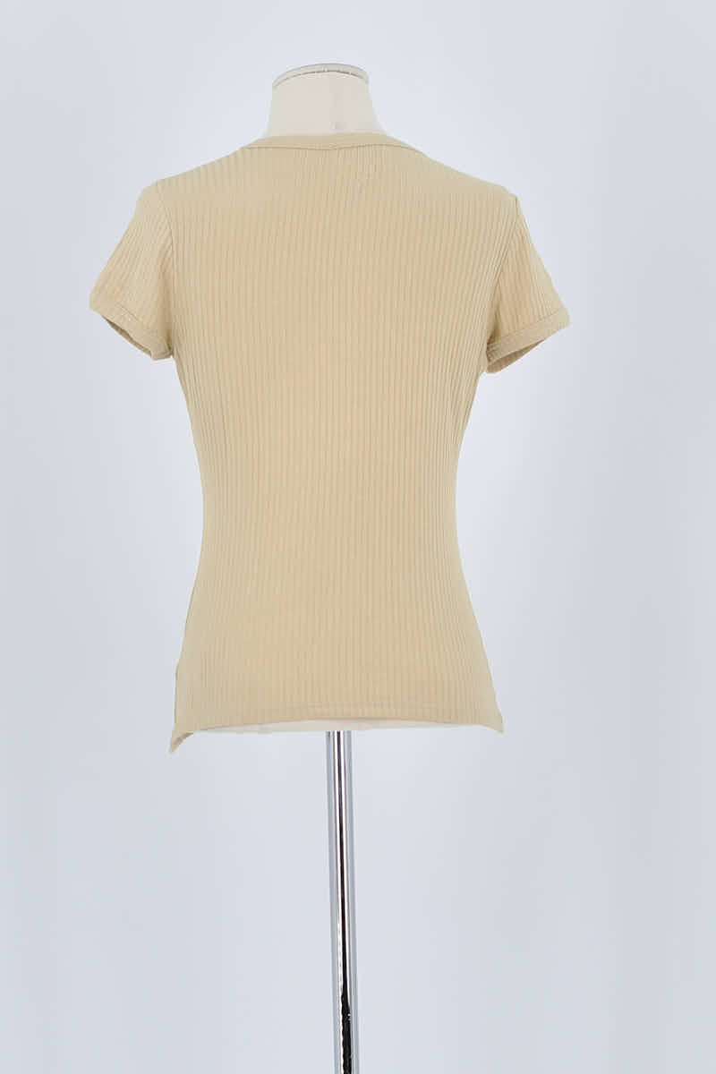 T-shirt ROUJE - Seconde Main Beige