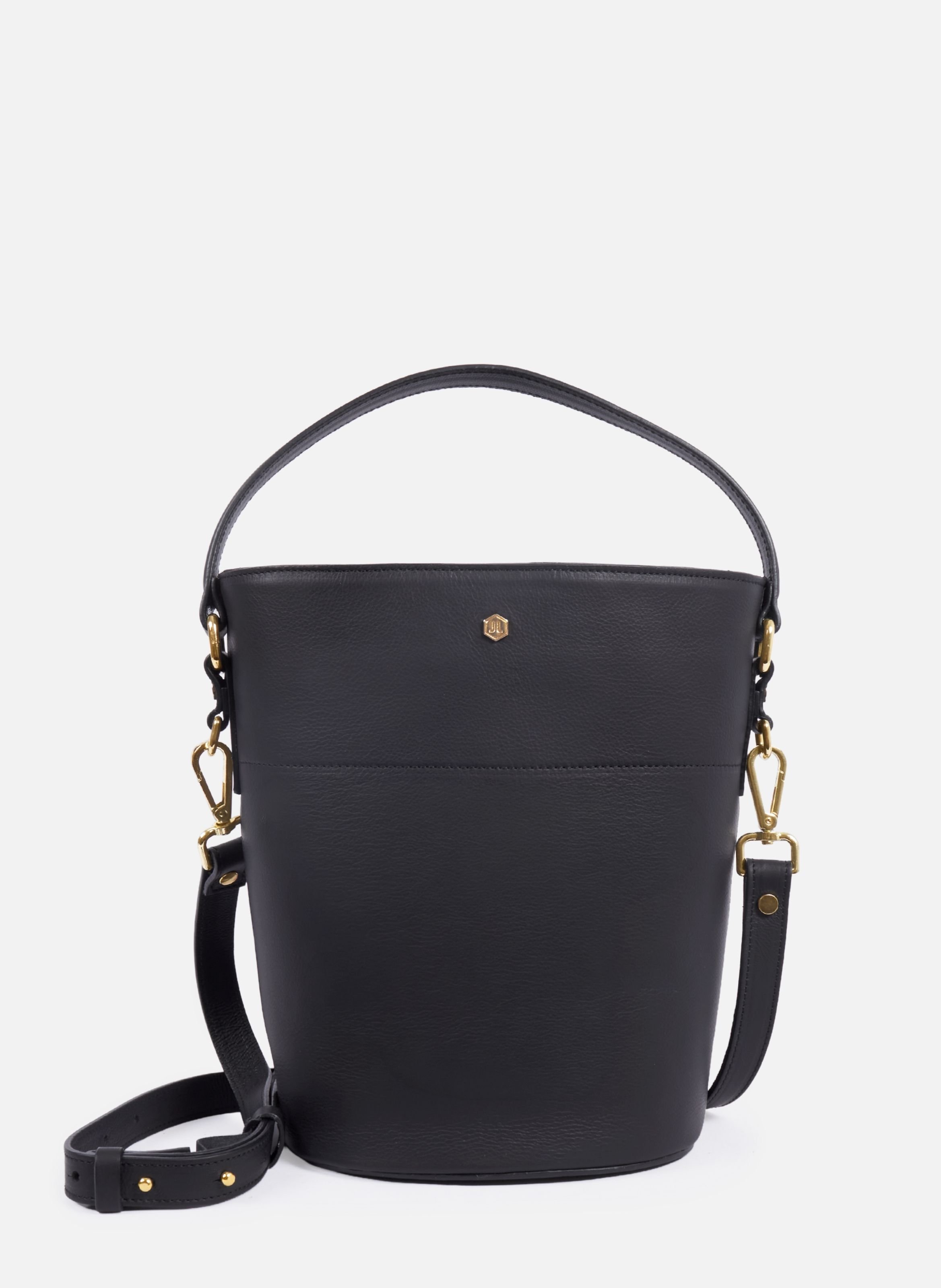 Margot bucket bag in leather JULES & JENN