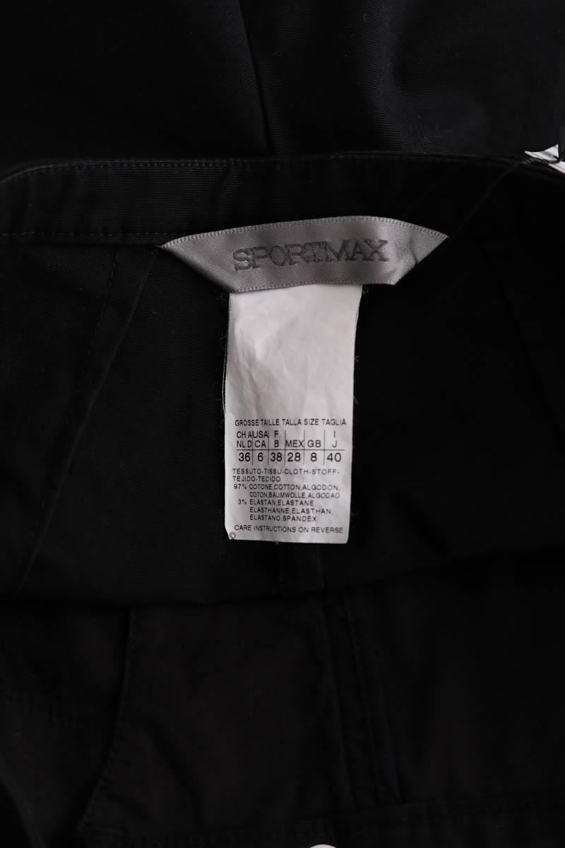 Straight-leg pants MAX MARA - Seconde Main Black